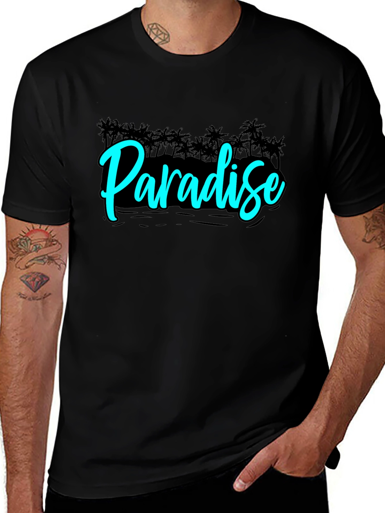 Paradise Graphic Tee - Island Getaway Style