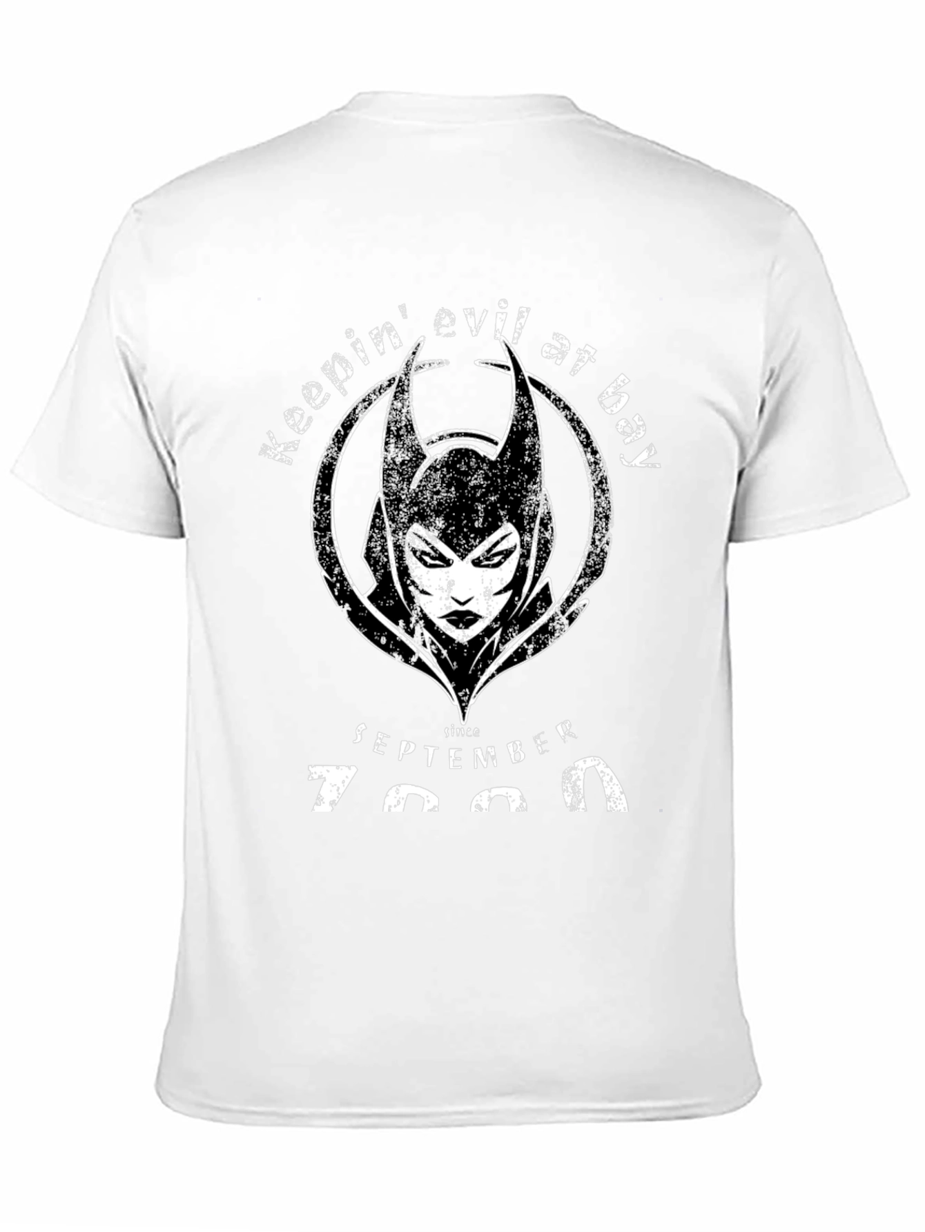 Keepin Evil at Bay Black T-Shirt
