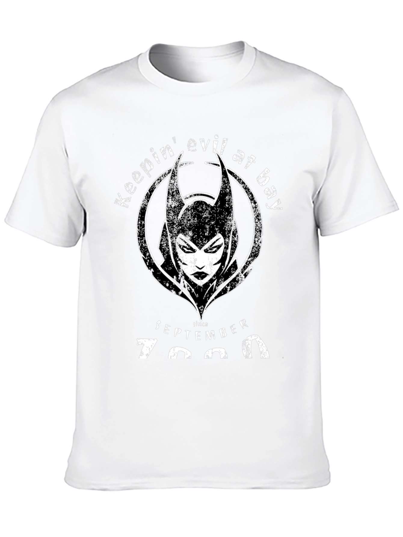 Keepin Evil at Bay Black T-Shirt