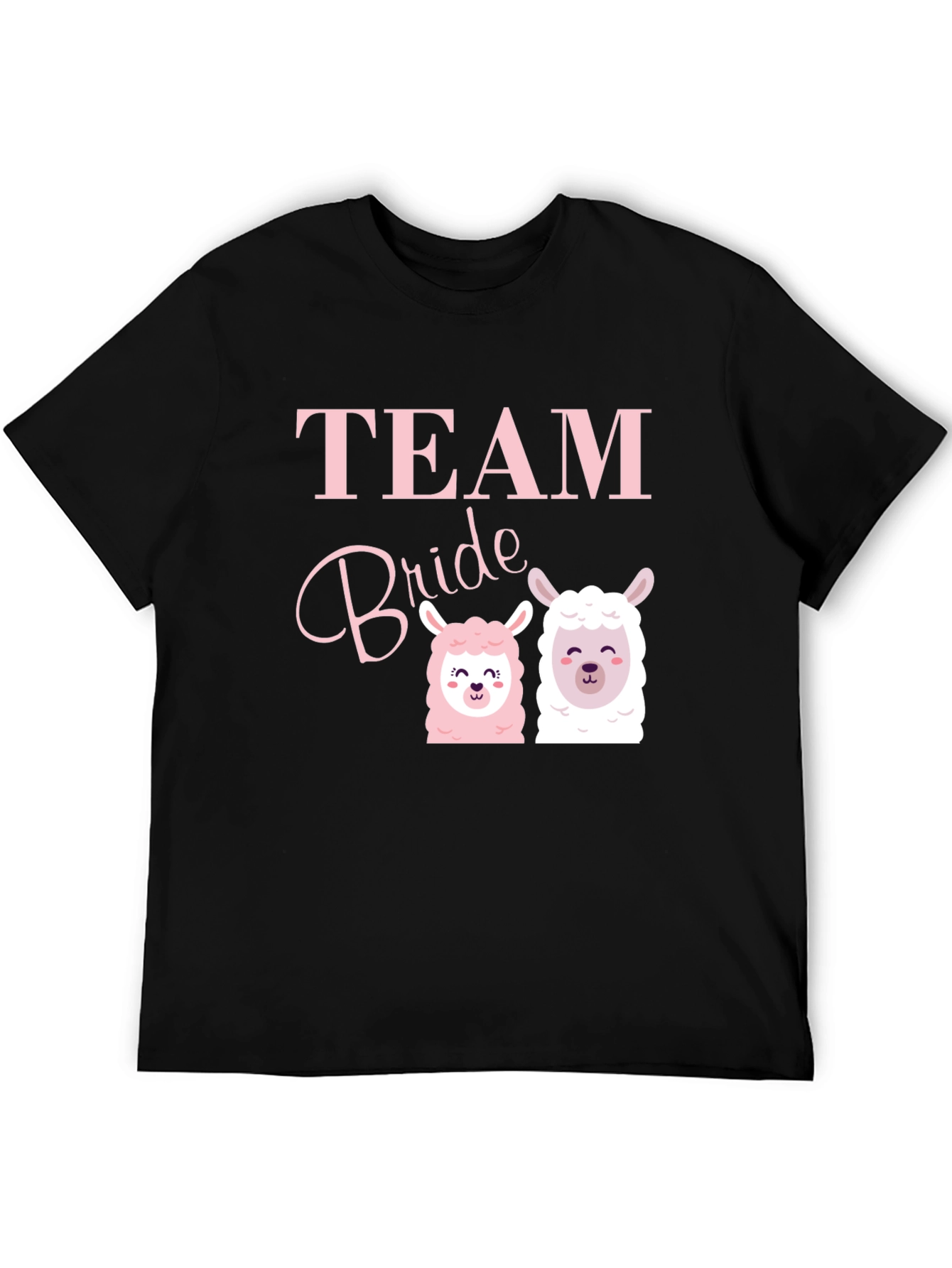Team Bride Llama T-Shirt Bridal Party Tee