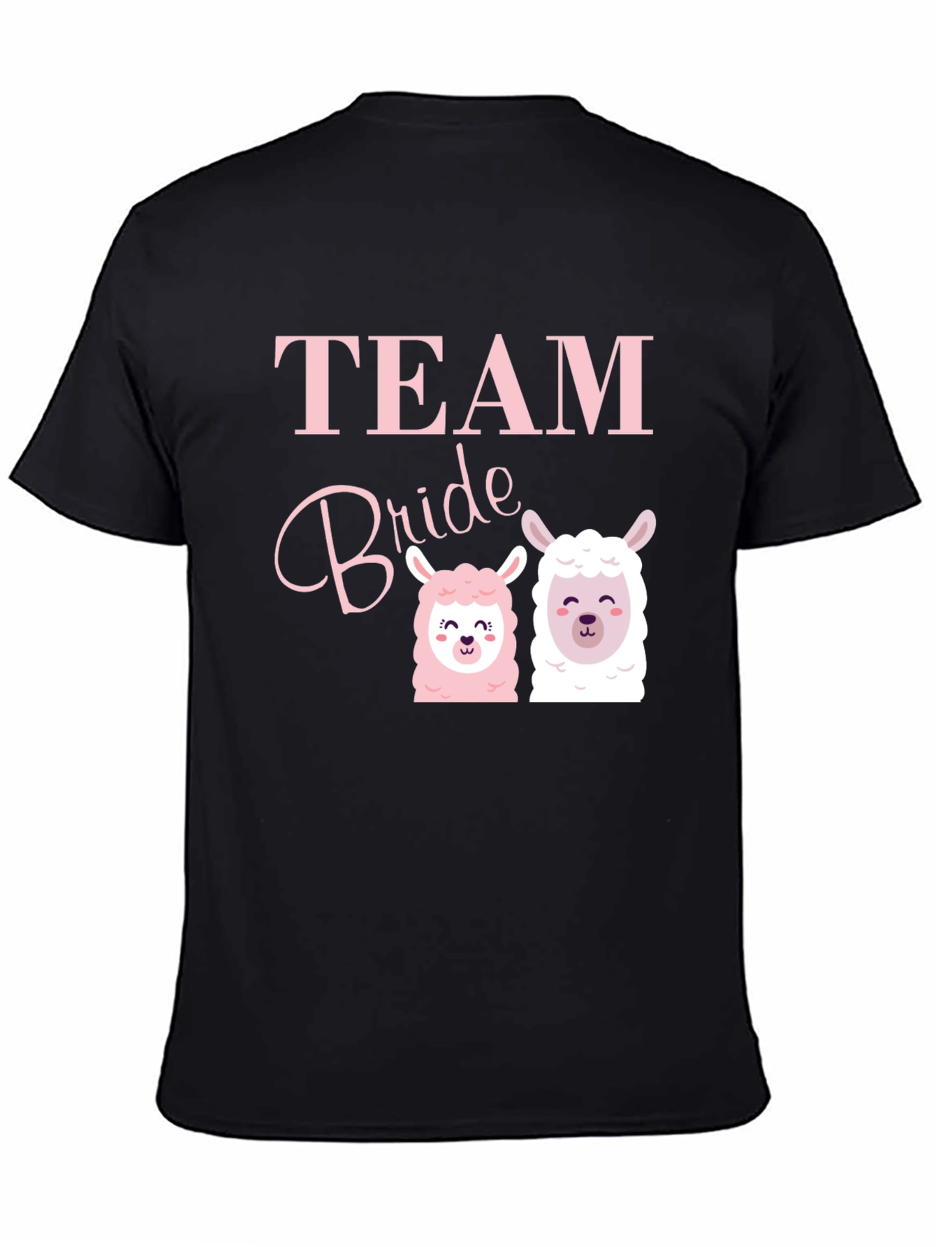 Team Bride Llama T-Shirt Bridal Party Tee