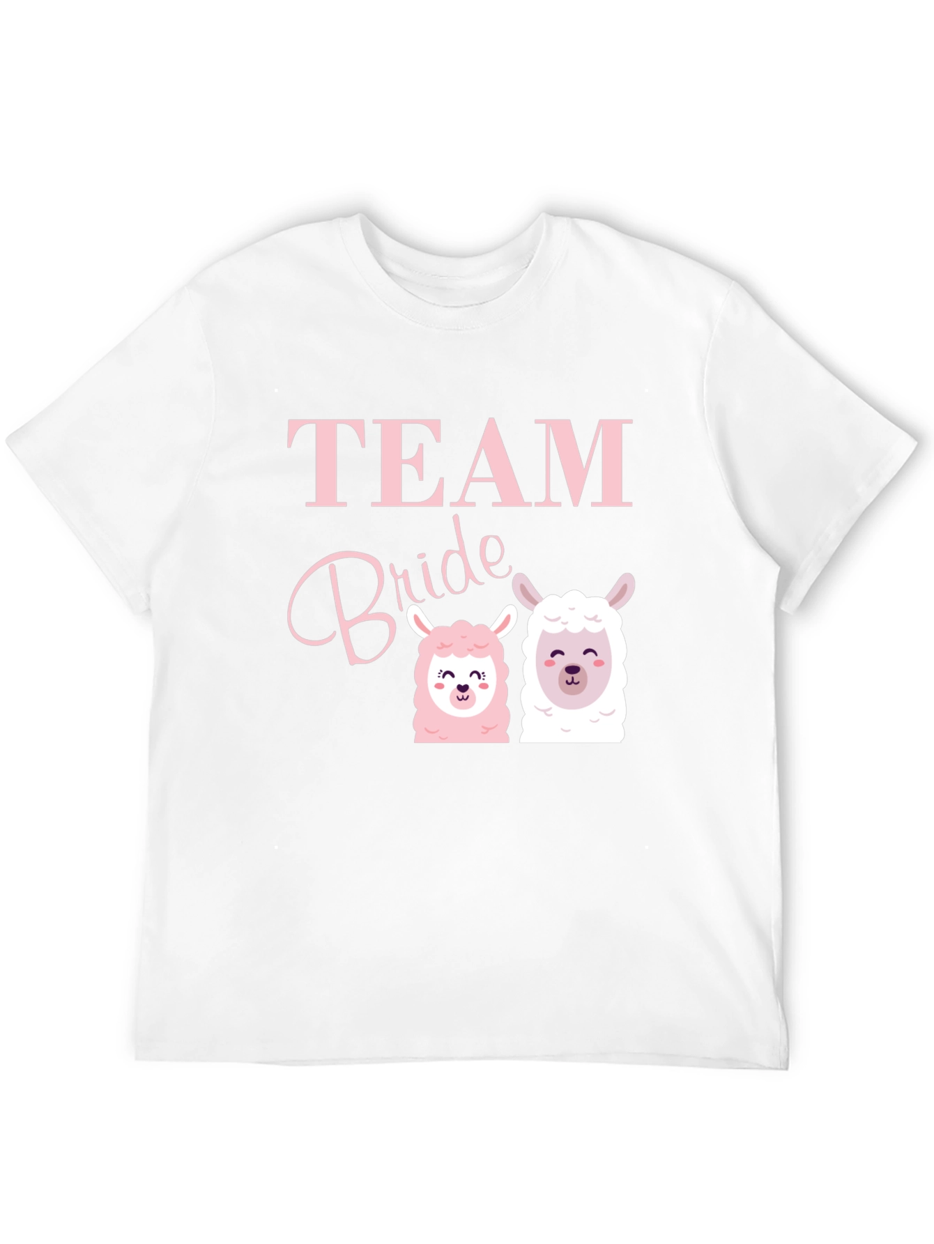 Team Bride Llama T-Shirt Bridal Party Tee