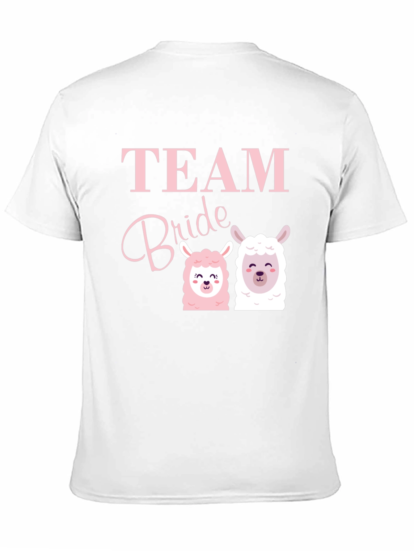 Team Bride Llama T-Shirt Bridal Party Tee