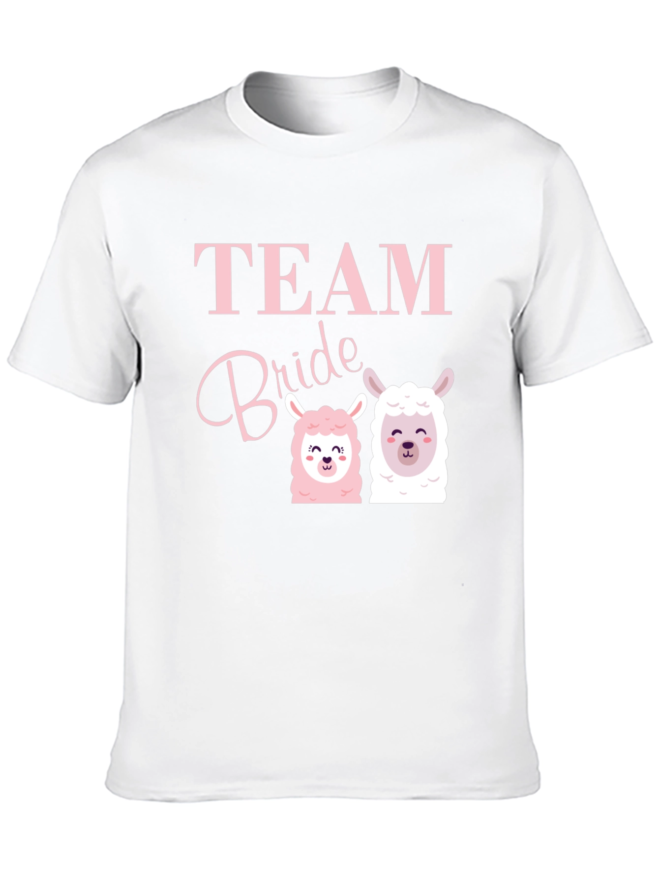 Team Bride Llama T-Shirt Bridal Party Tee