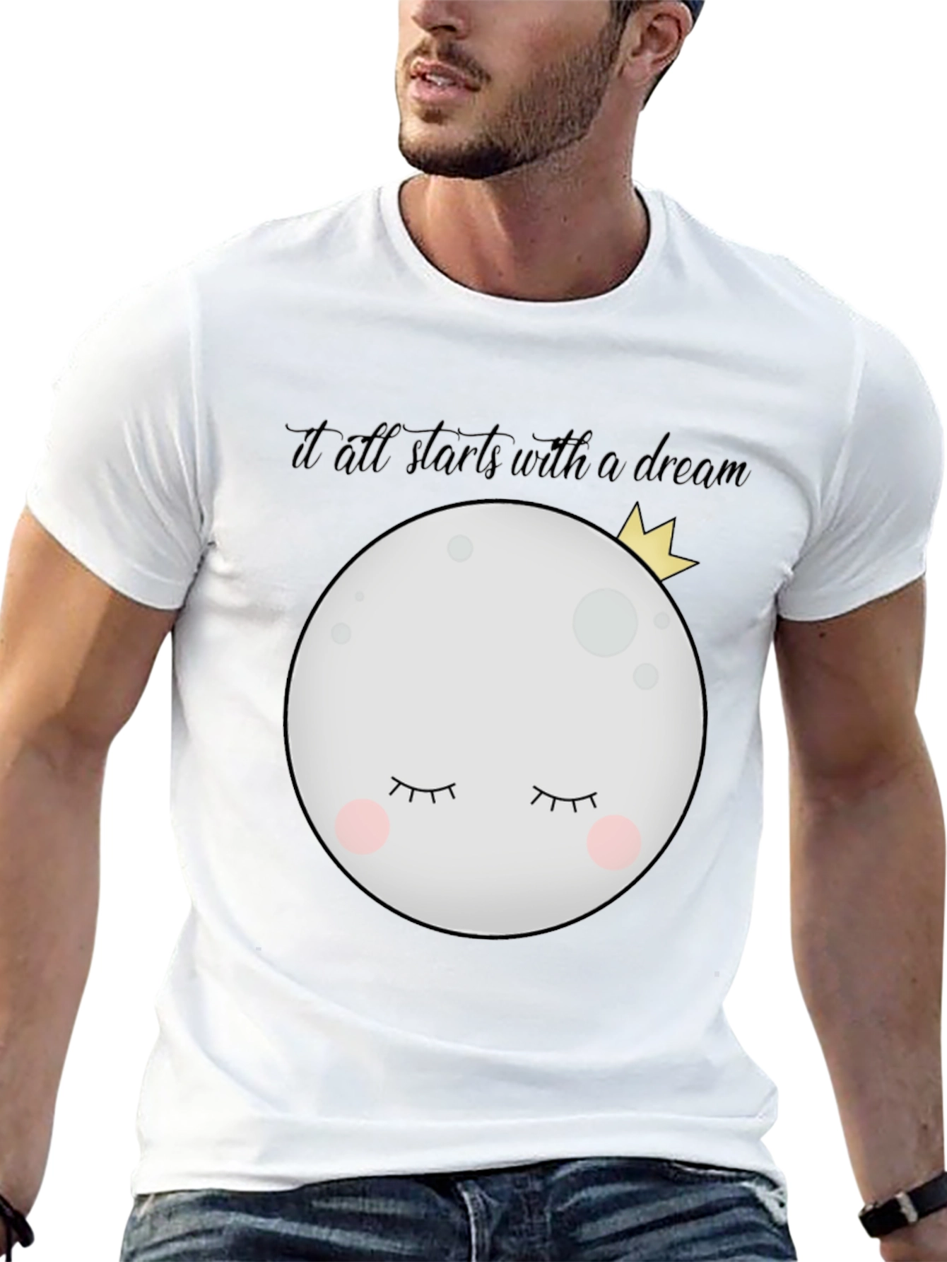 Dreamy Moon Graphic Tee