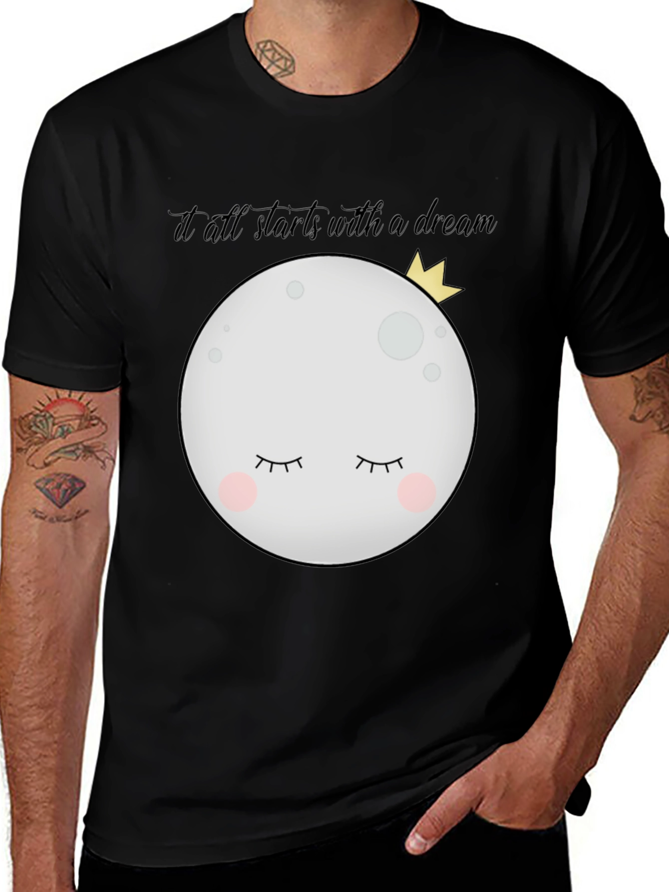 Dreamy Moon Graphic Tee