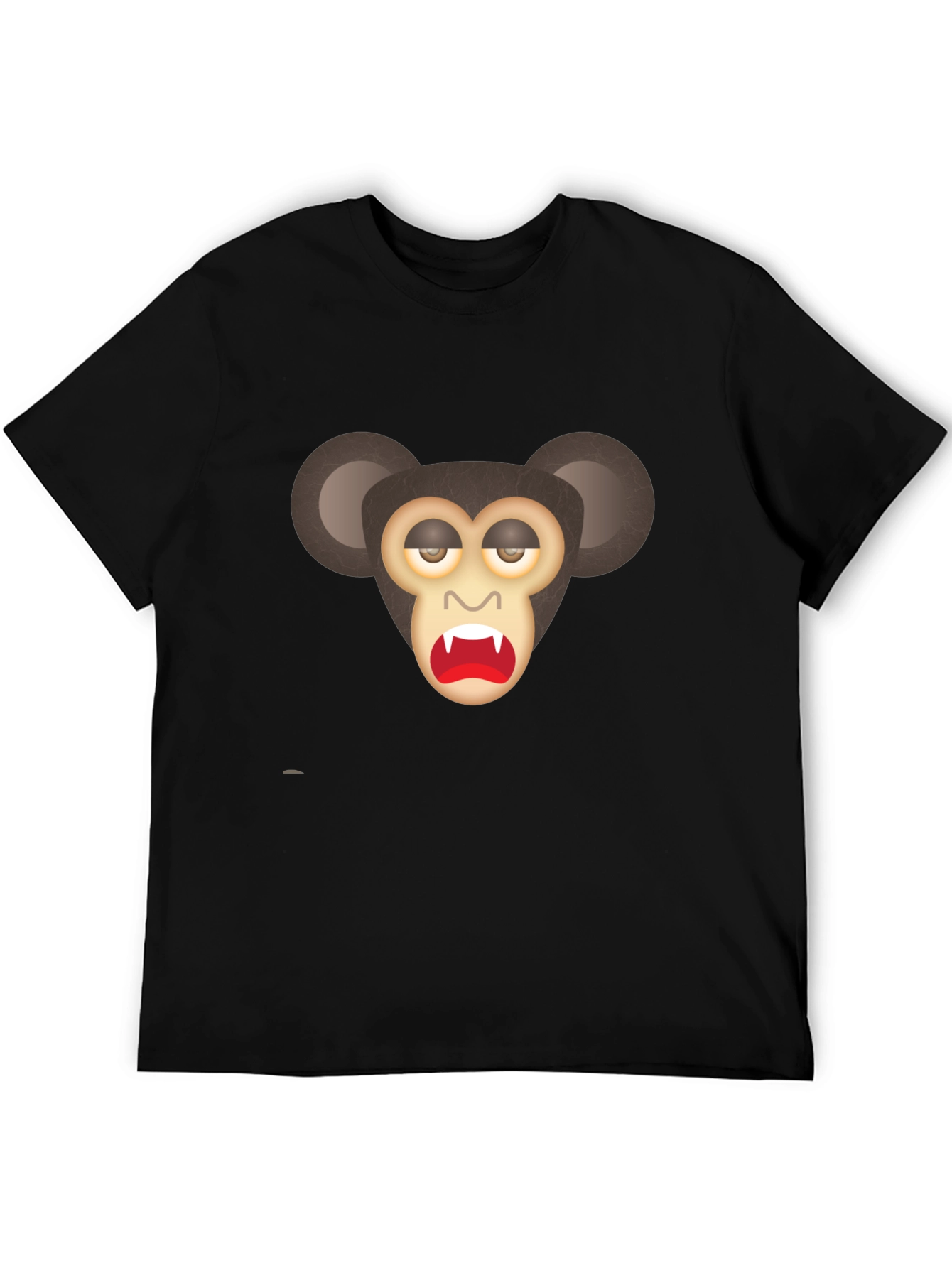 Monkey Graphic Black T-Shirt