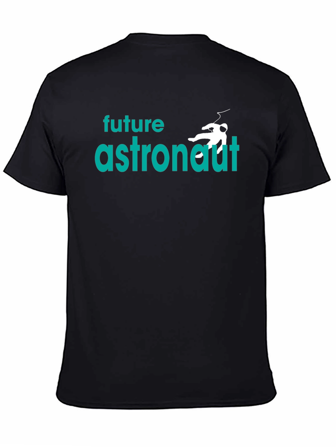 Future Astronaut Graphic Tee - Black