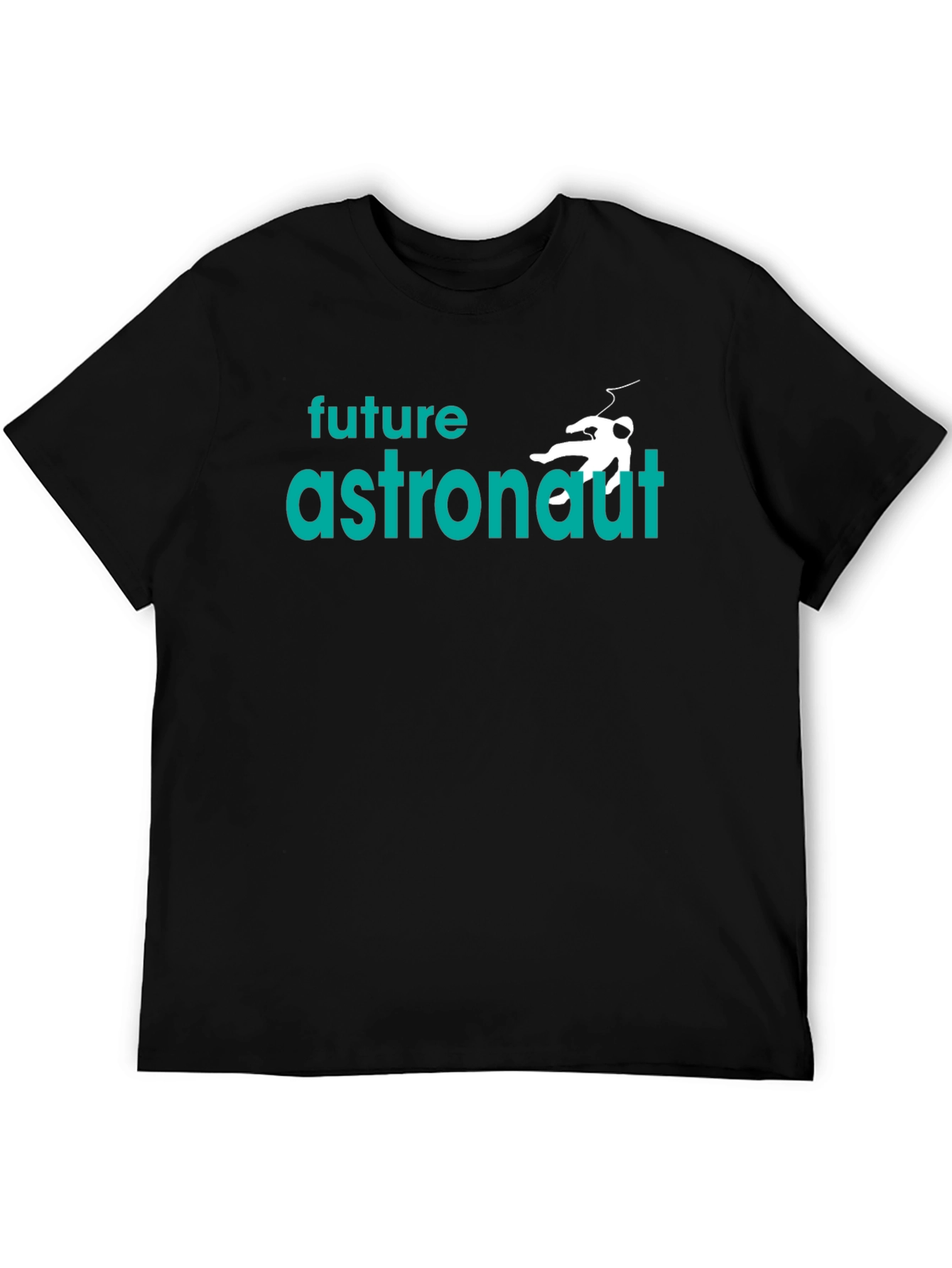 Future Astronaut Graphic Tee - Black