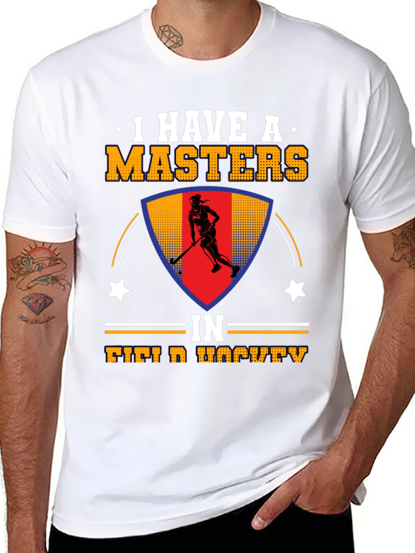 I Have A Masters In Field Hockey T-Shirt