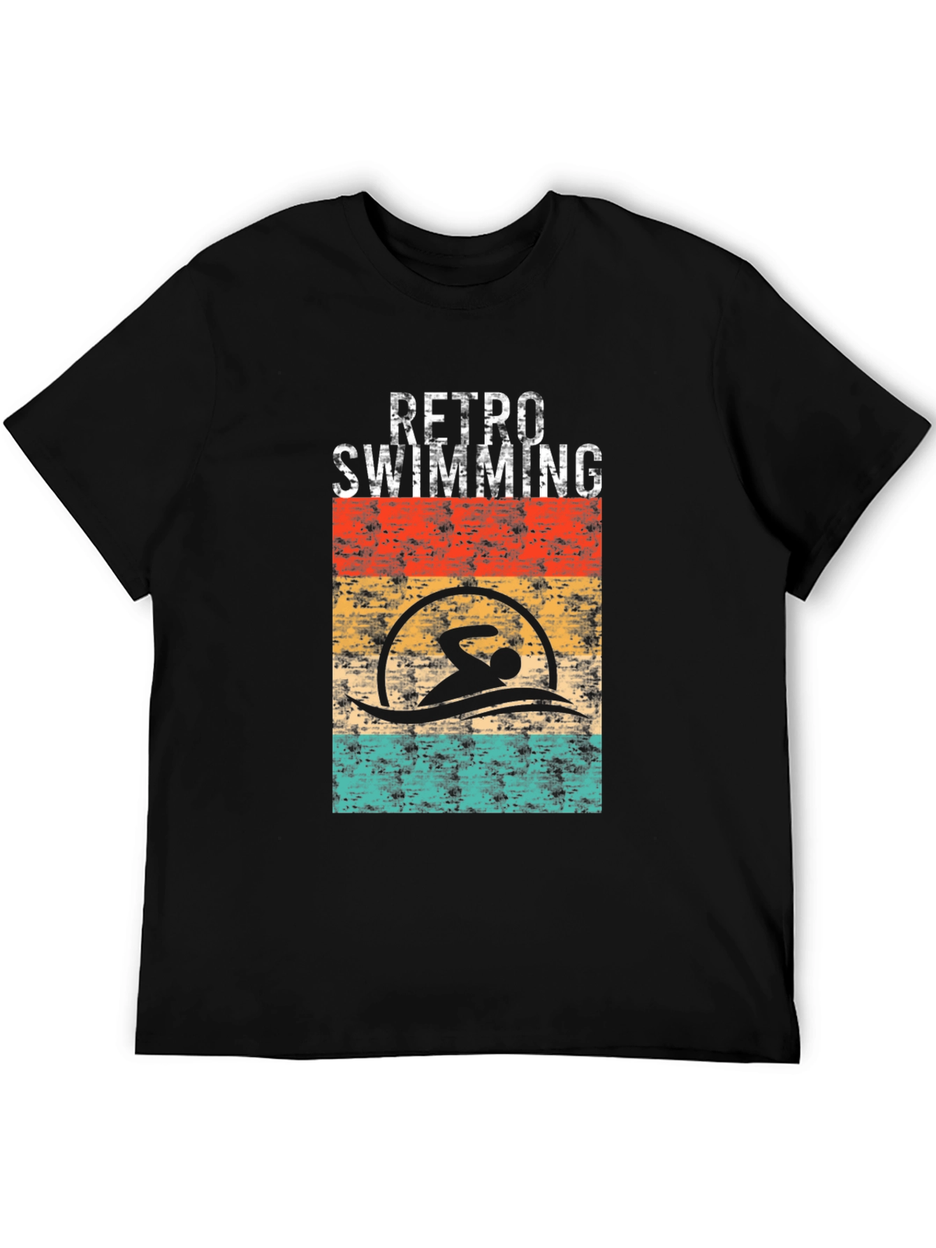Retro Swimming T-Shirt