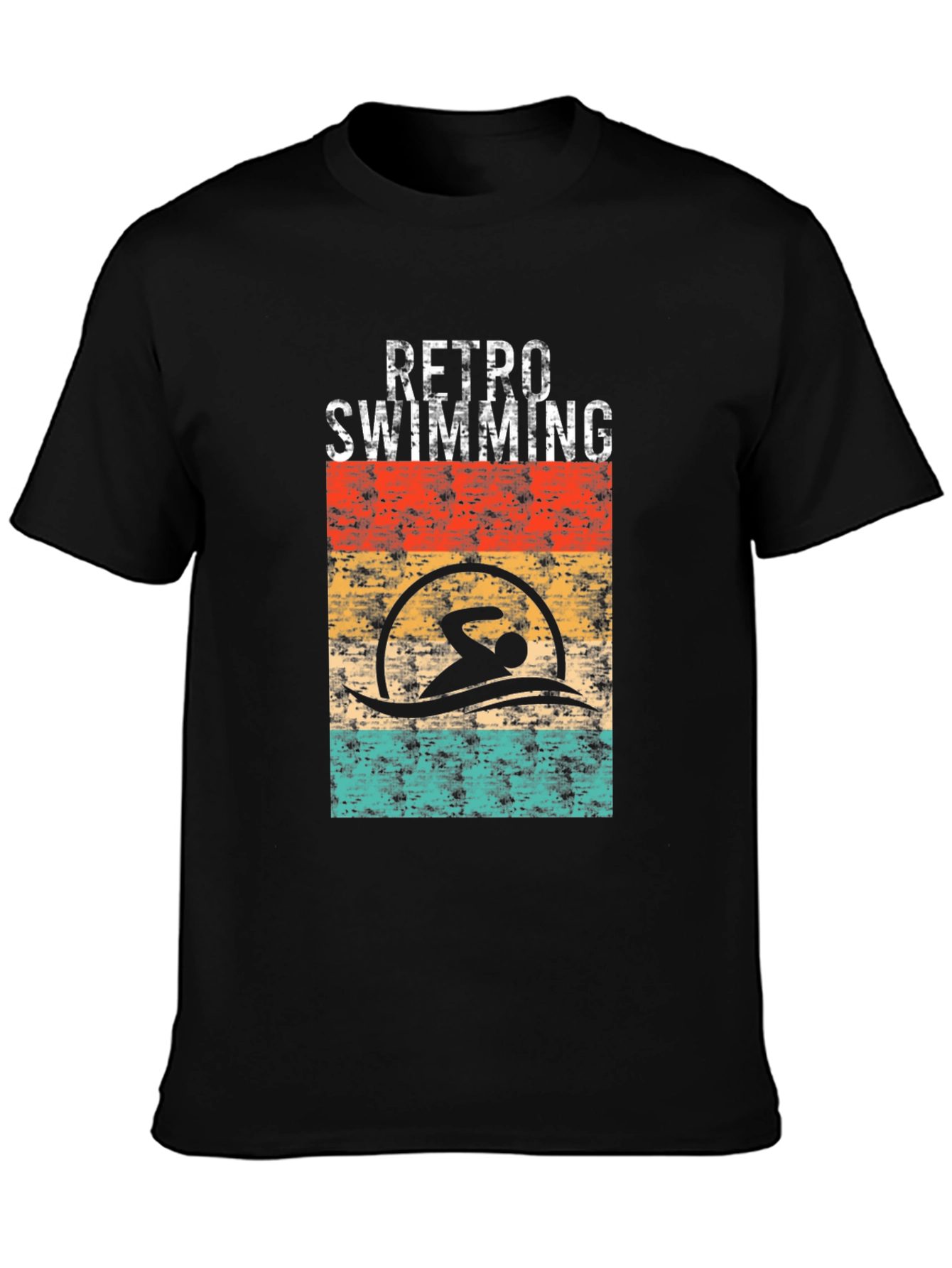 Retro Swimming T-Shirt
