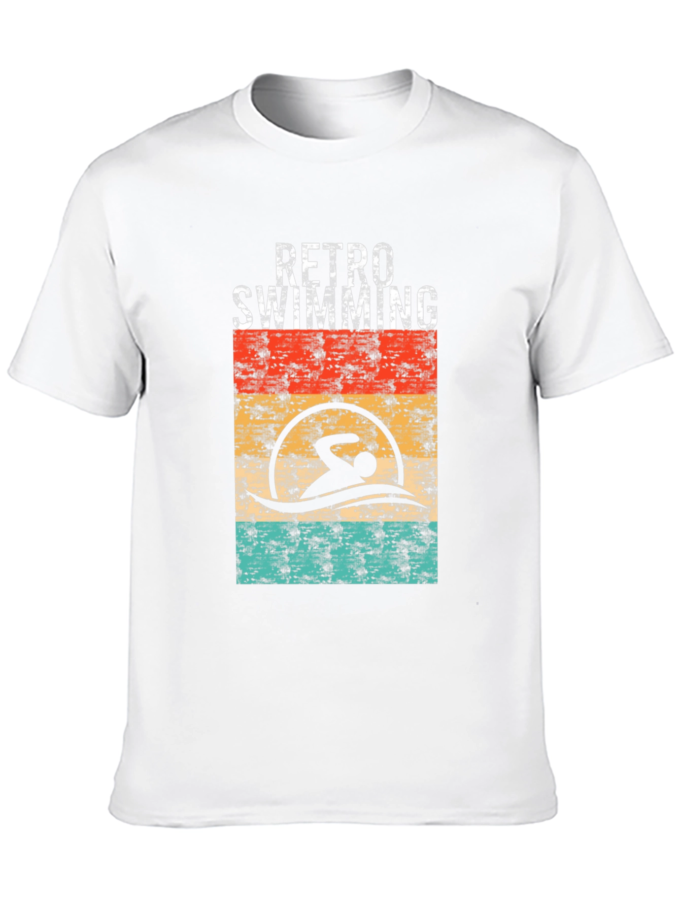 Retro Swimming T-Shirt