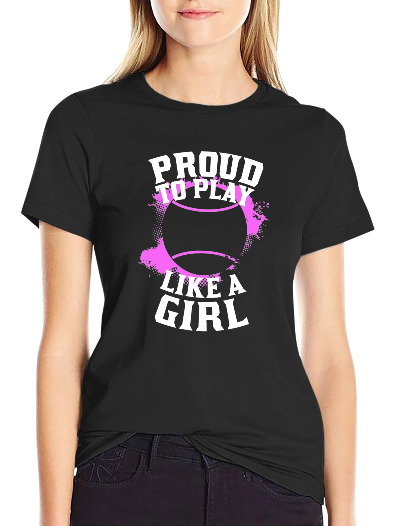 Proud To Play Like A Girl T-Shirt