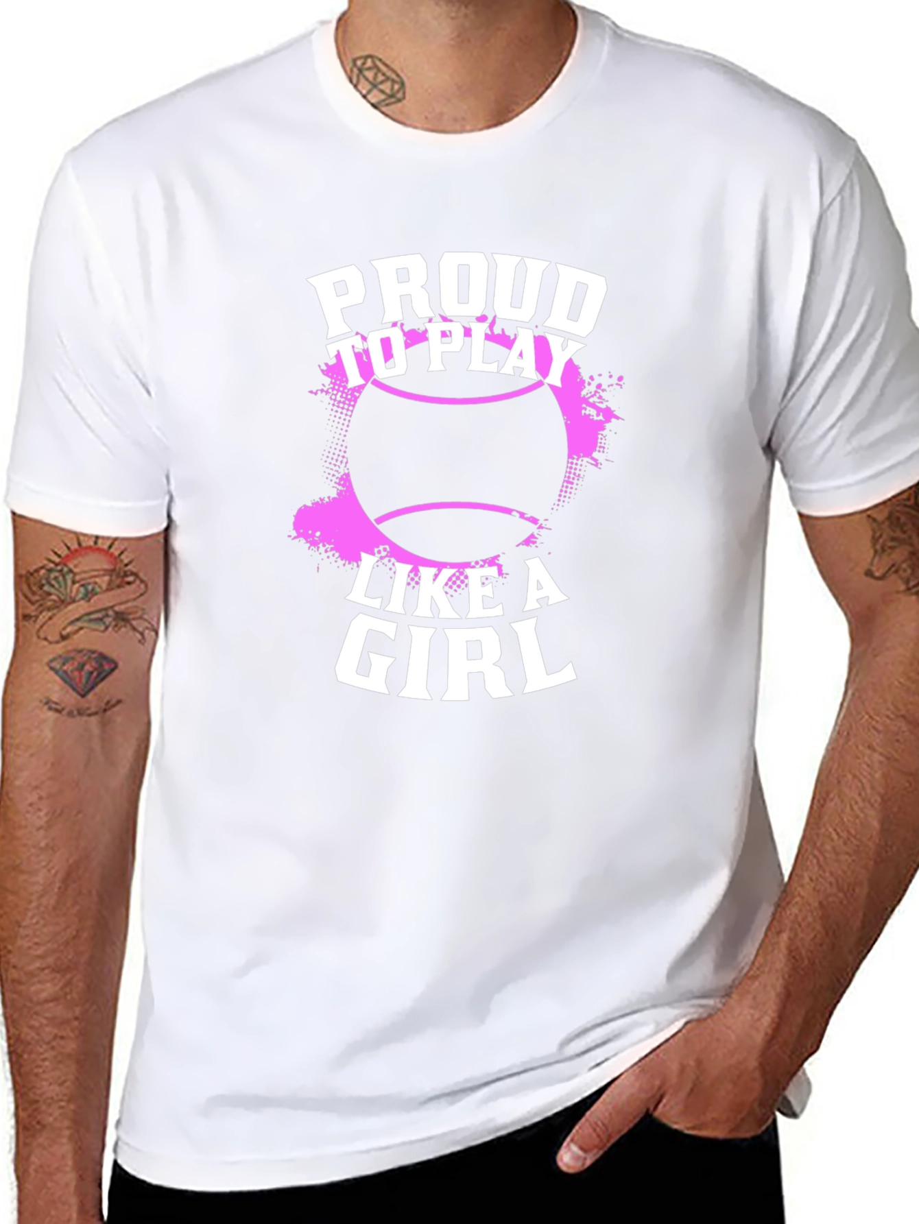 Proud To Play Like A Girl T-Shirt