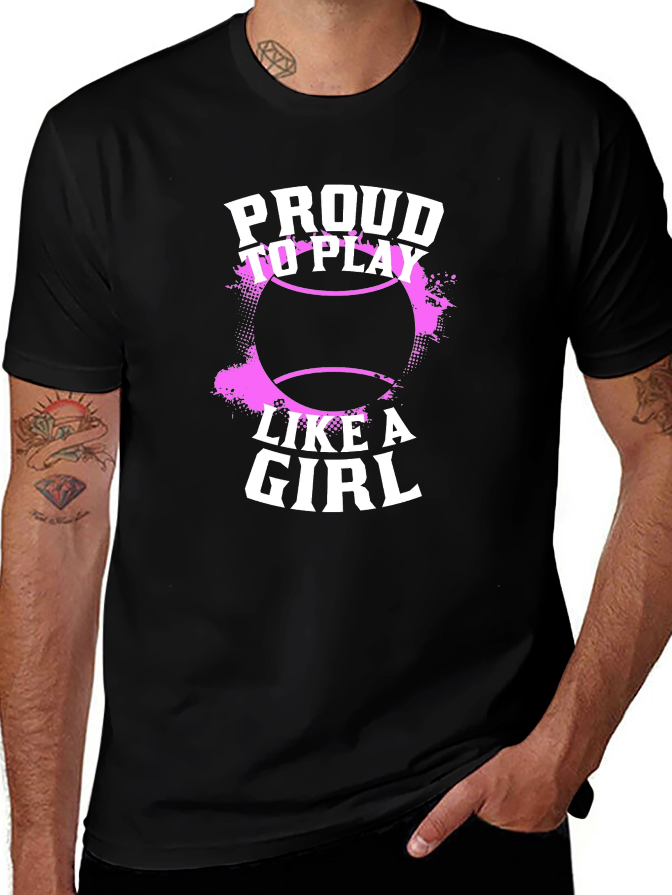 Proud To Play Like A Girl T-Shirt