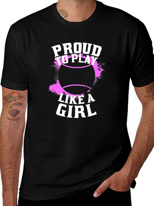 Proud To Play Like A Girl T-Shirt