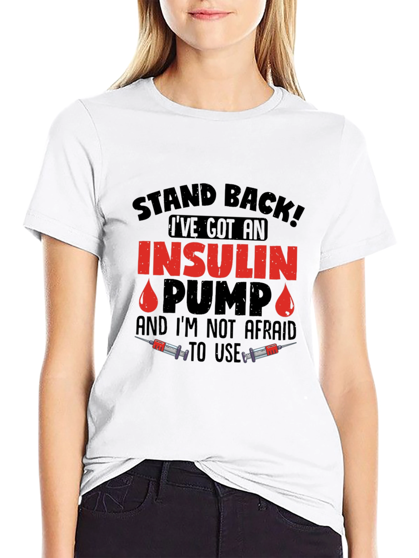 Insulin Pump T-Shirt - Stand Back!