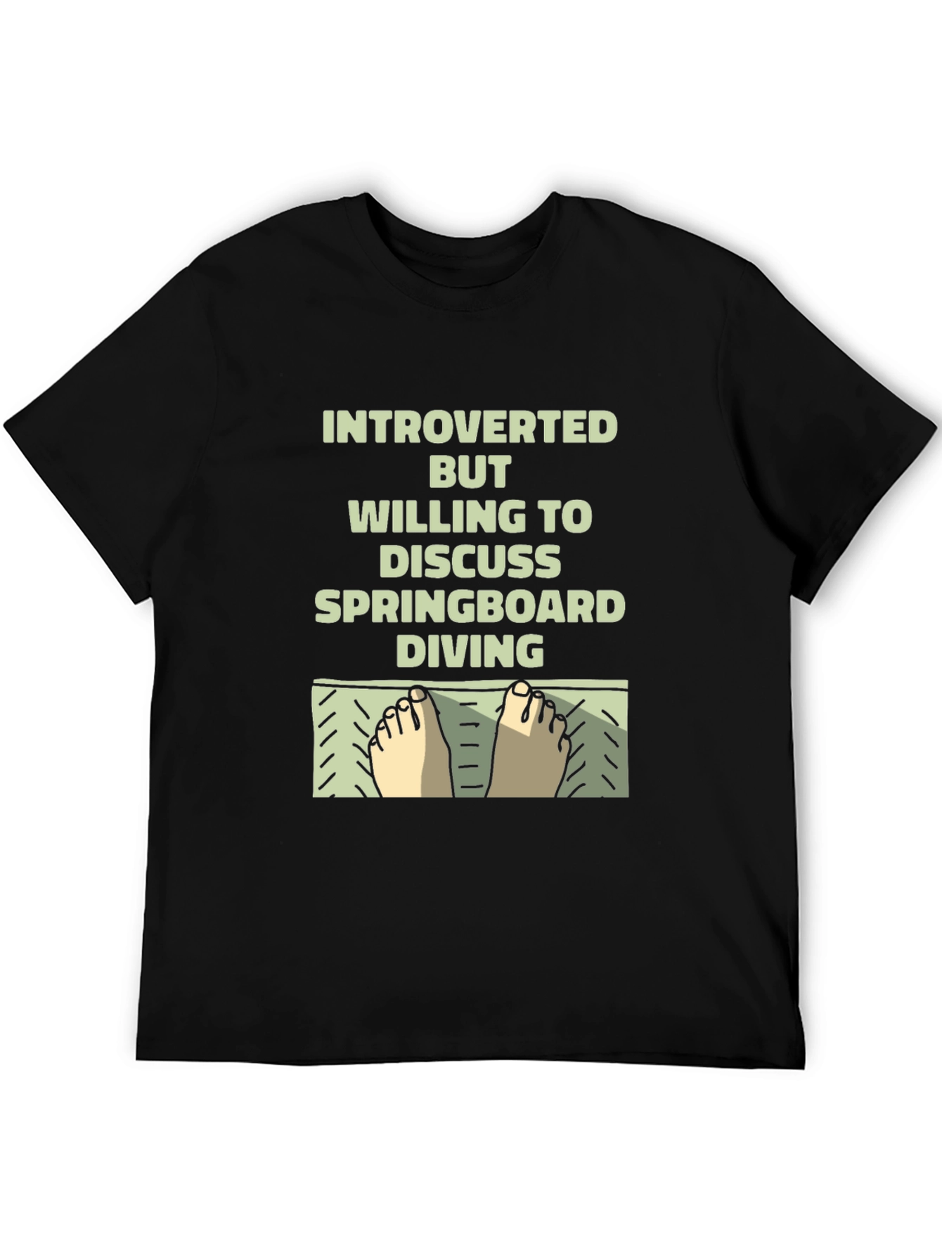 Introverted Springboard Diving T-Shirt