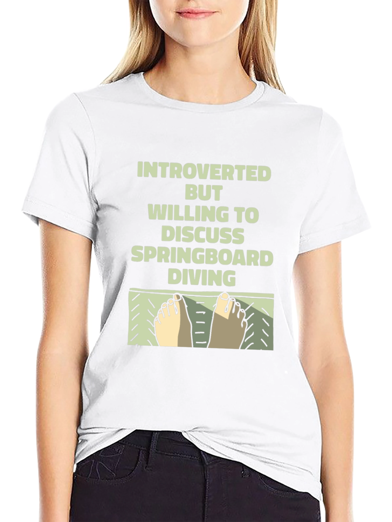 Introverted Springboard Diving T-Shirt