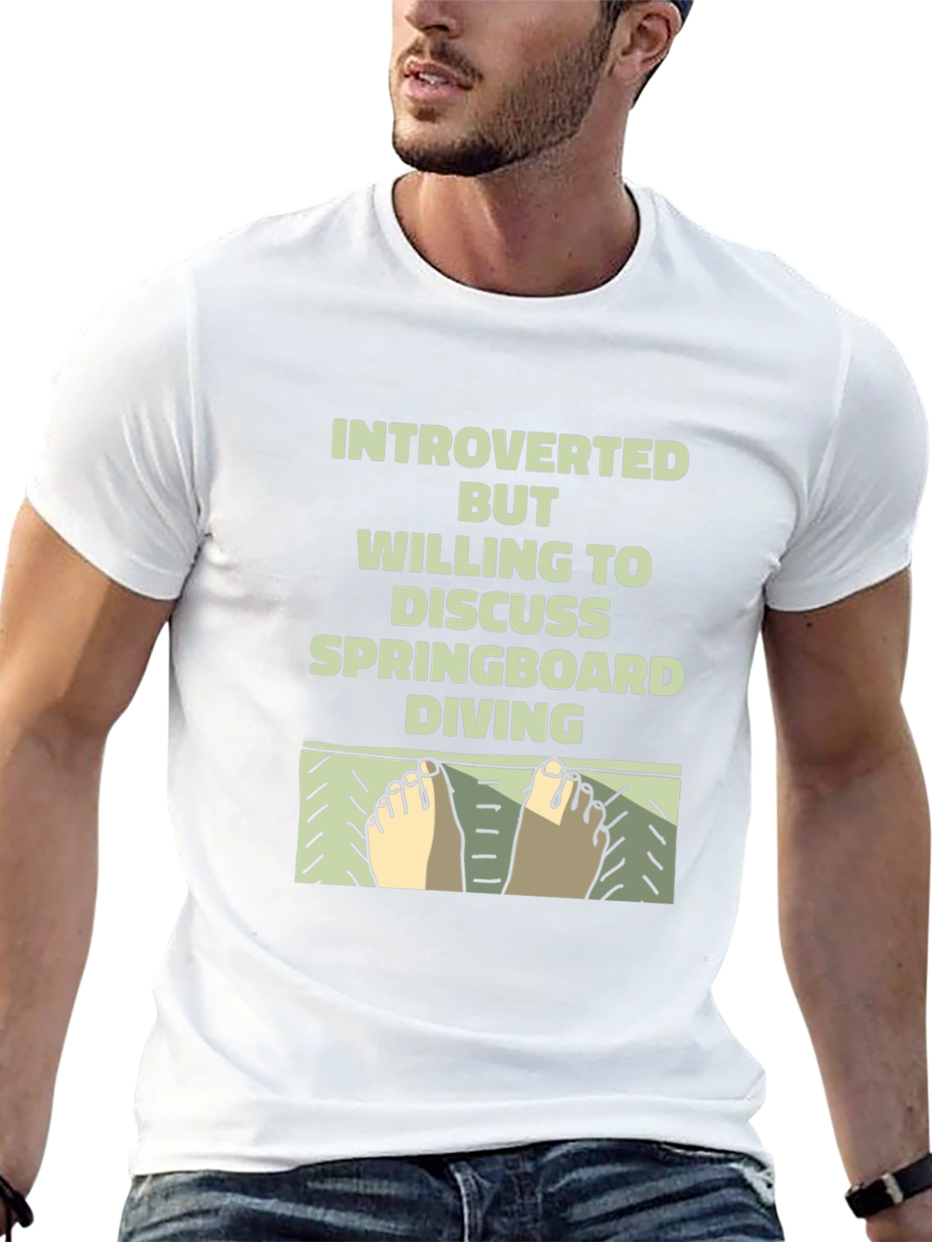 Introverted Springboard Diving T-Shirt