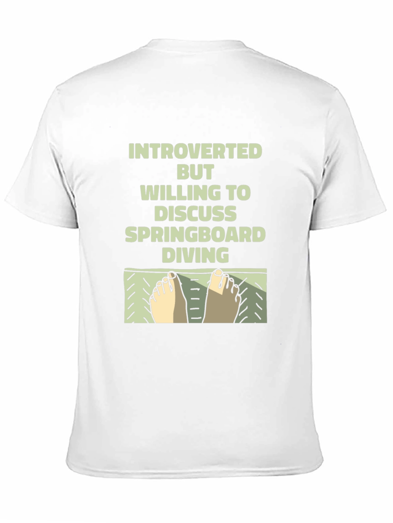 Introverted Springboard Diving T-Shirt