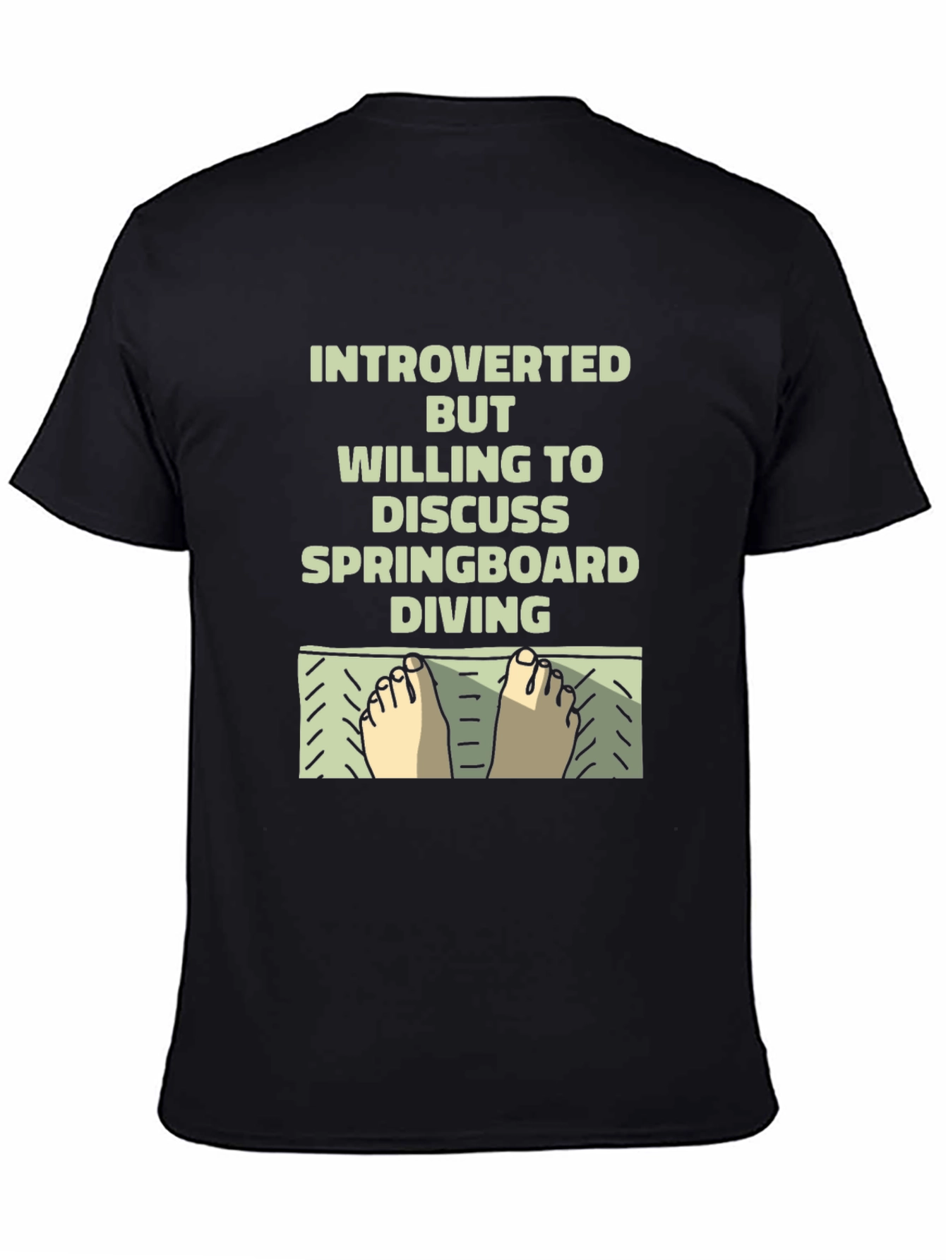 Introverted Springboard Diving T-Shirt
