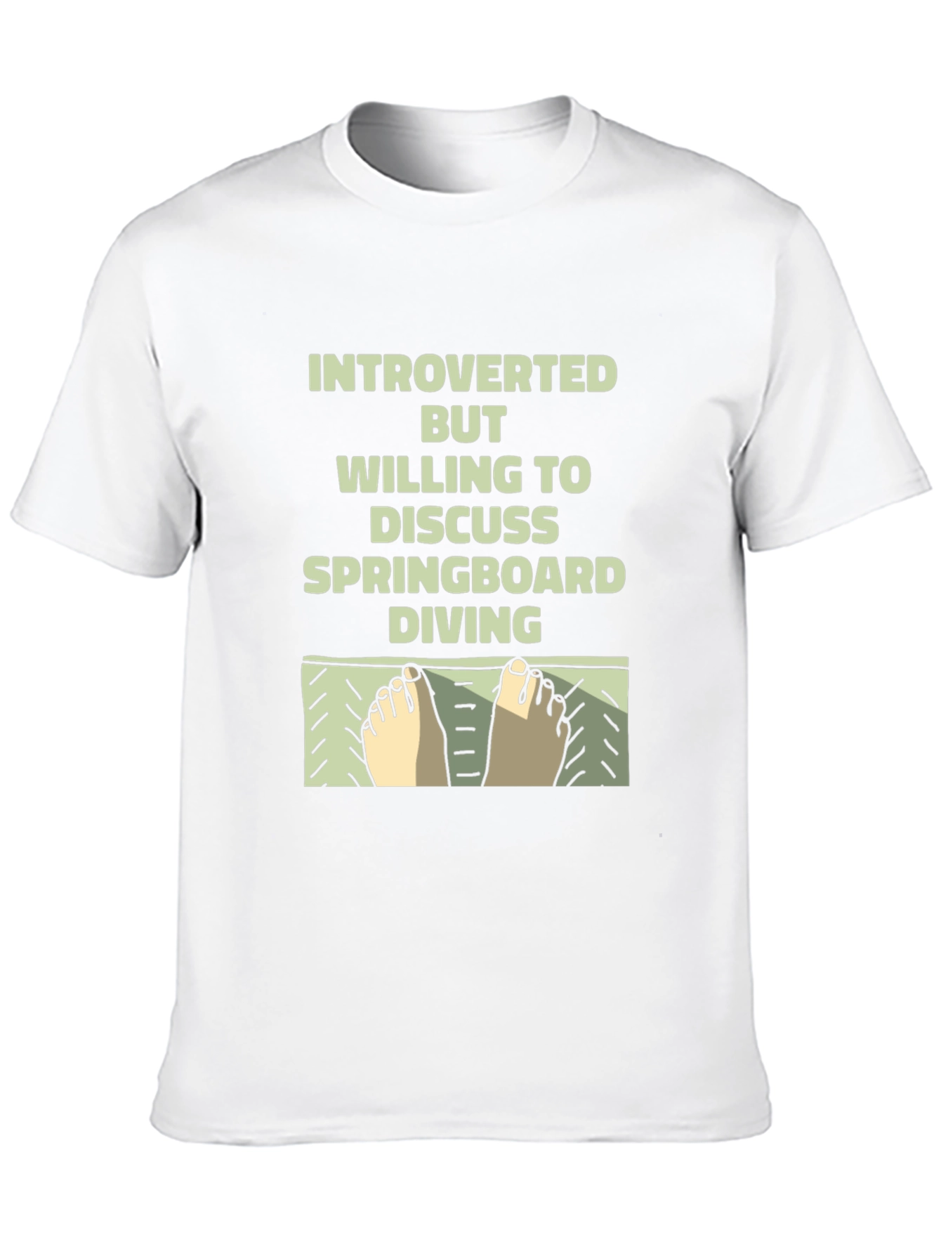 Introverted Springboard Diving T-Shirt