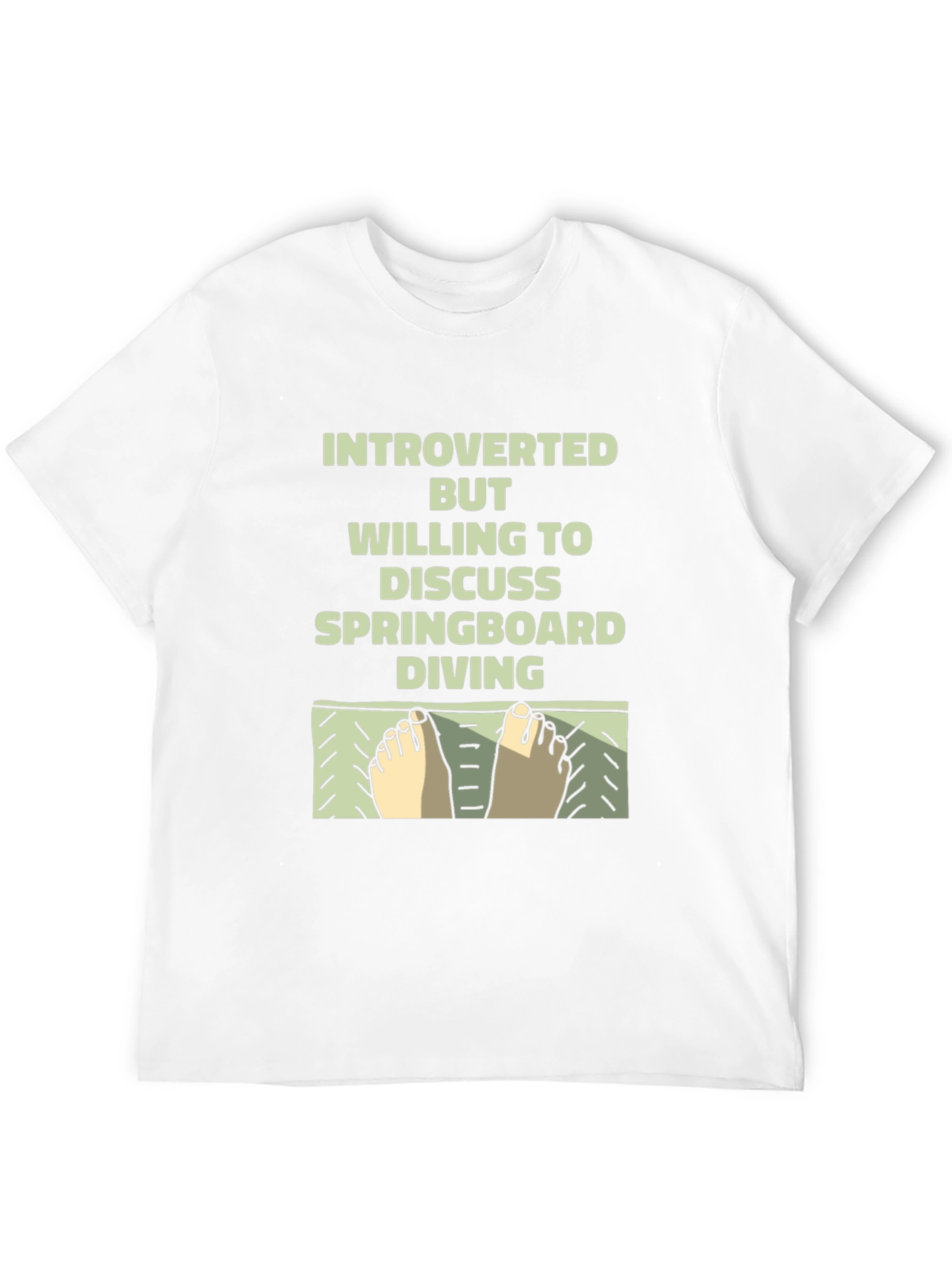 Introverted Springboard Diving T-Shirt