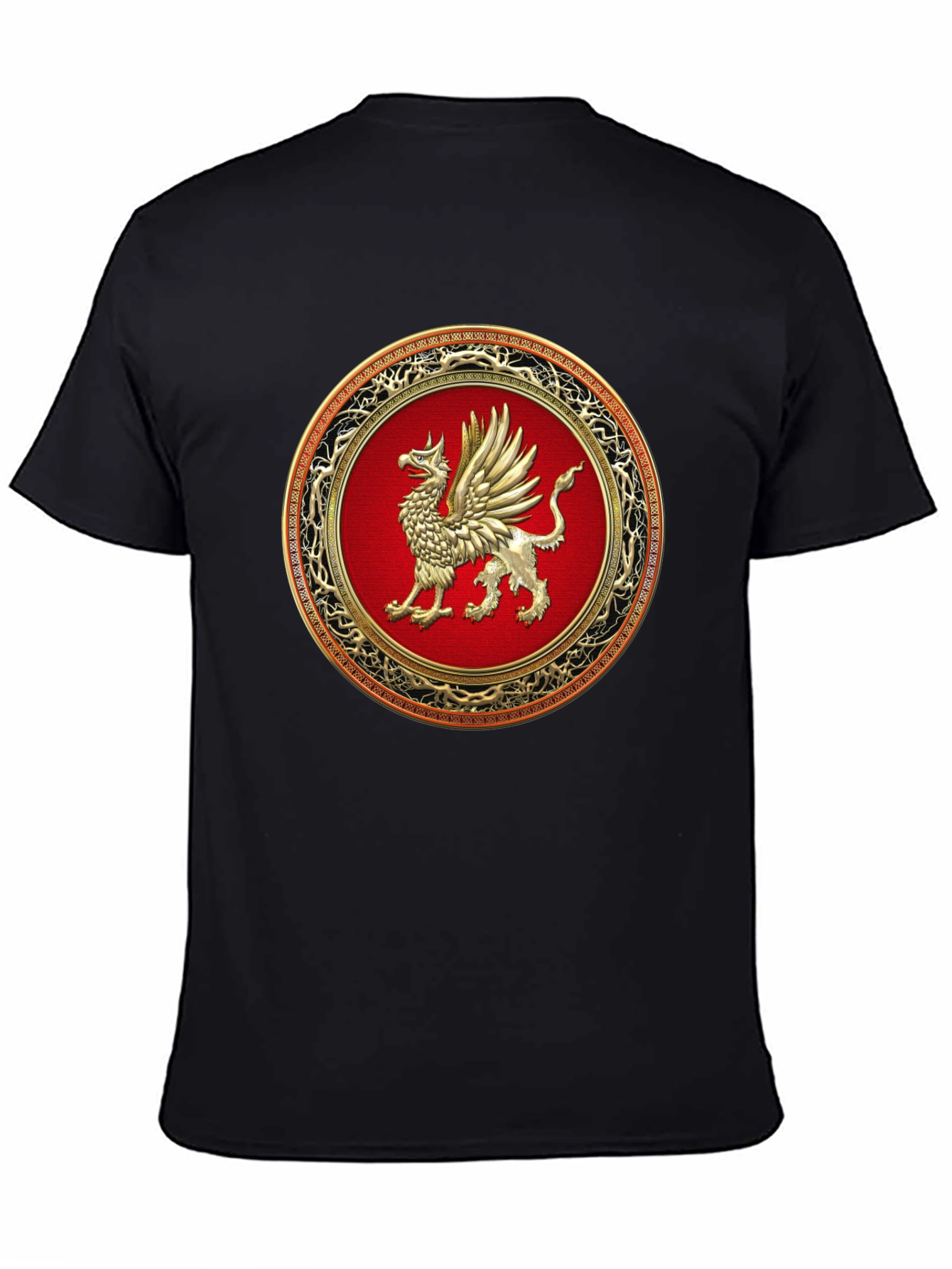 Griffin Emblem Black T-Shirt