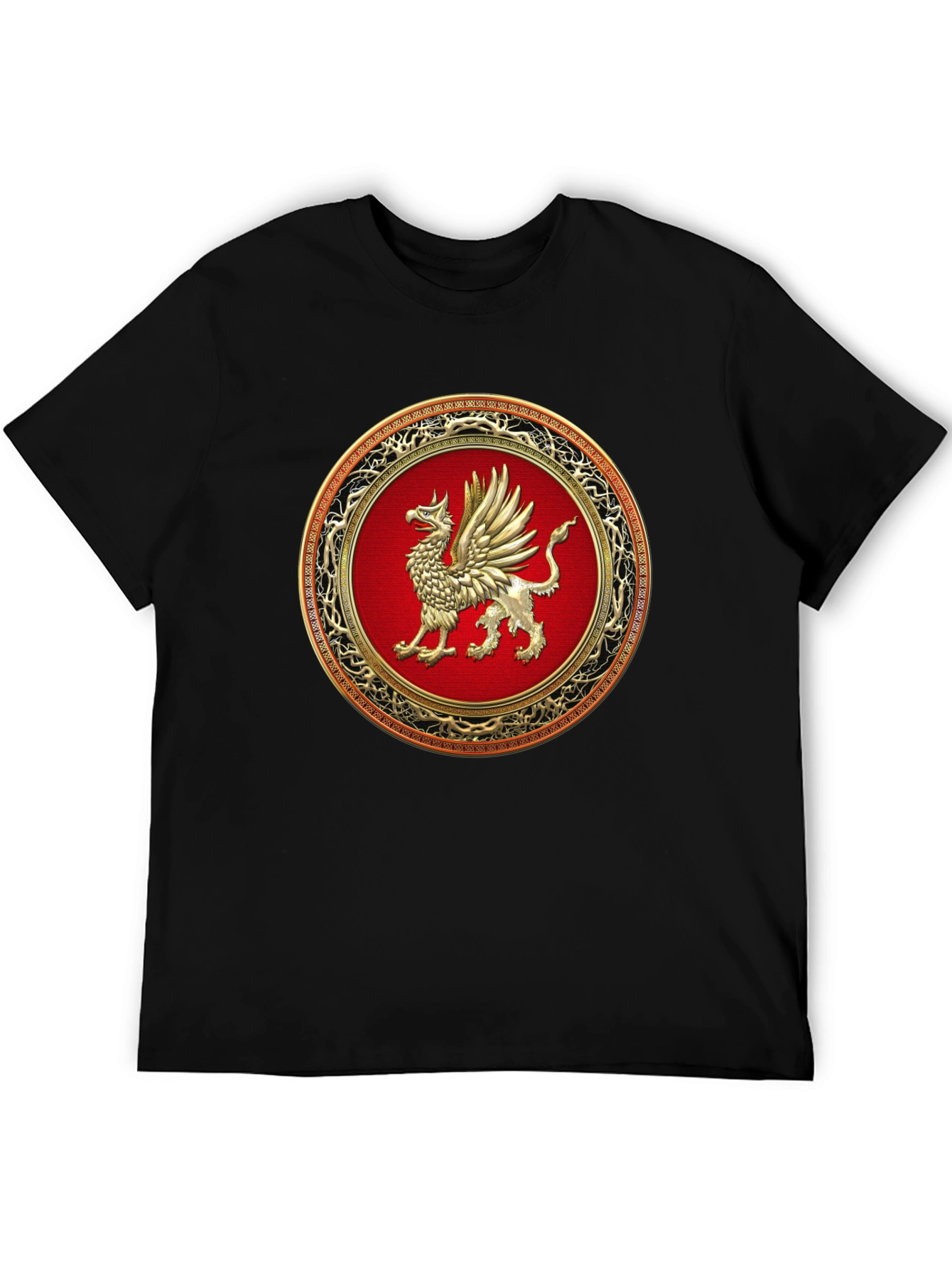 Griffin Emblem Black T-Shirt