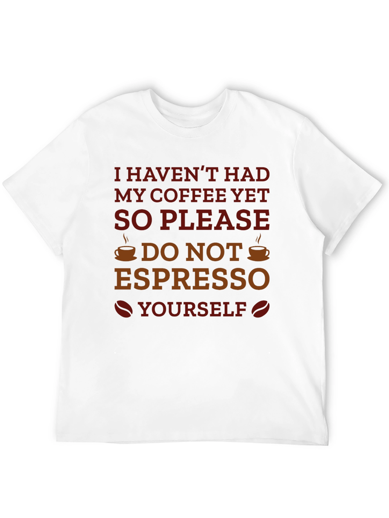 Coffee Humor Graphic T-Shirt - Espresso Yourself