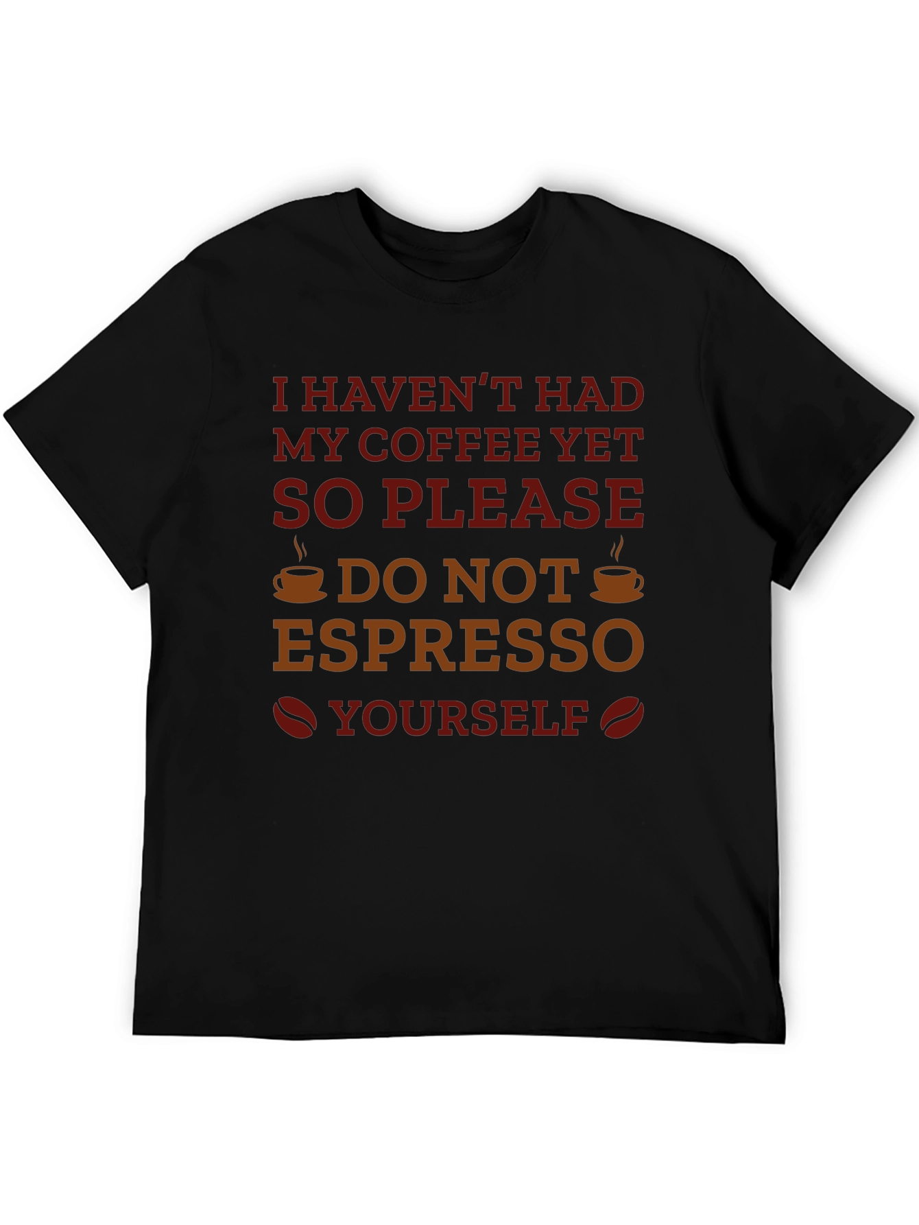 Coffee Humor Graphic T-Shirt - Espresso Yourself