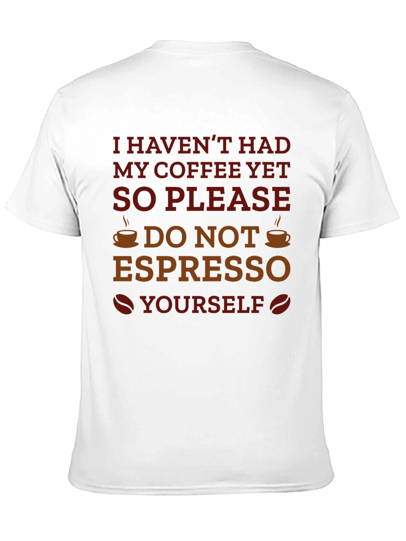 Coffee Humor Graphic T-Shirt - Espresso Yourself