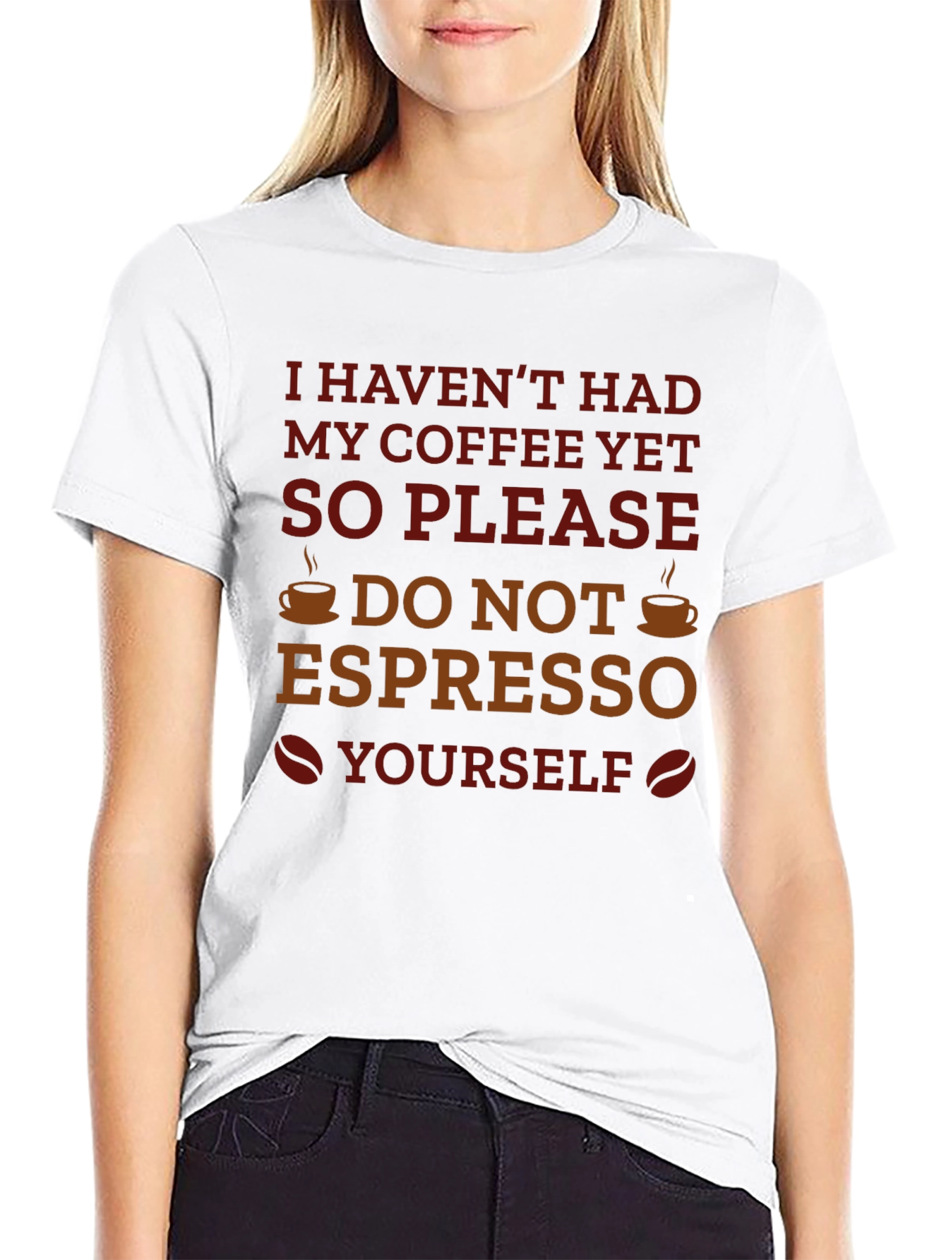 Coffee Humor Graphic T-Shirt - Espresso Yourself