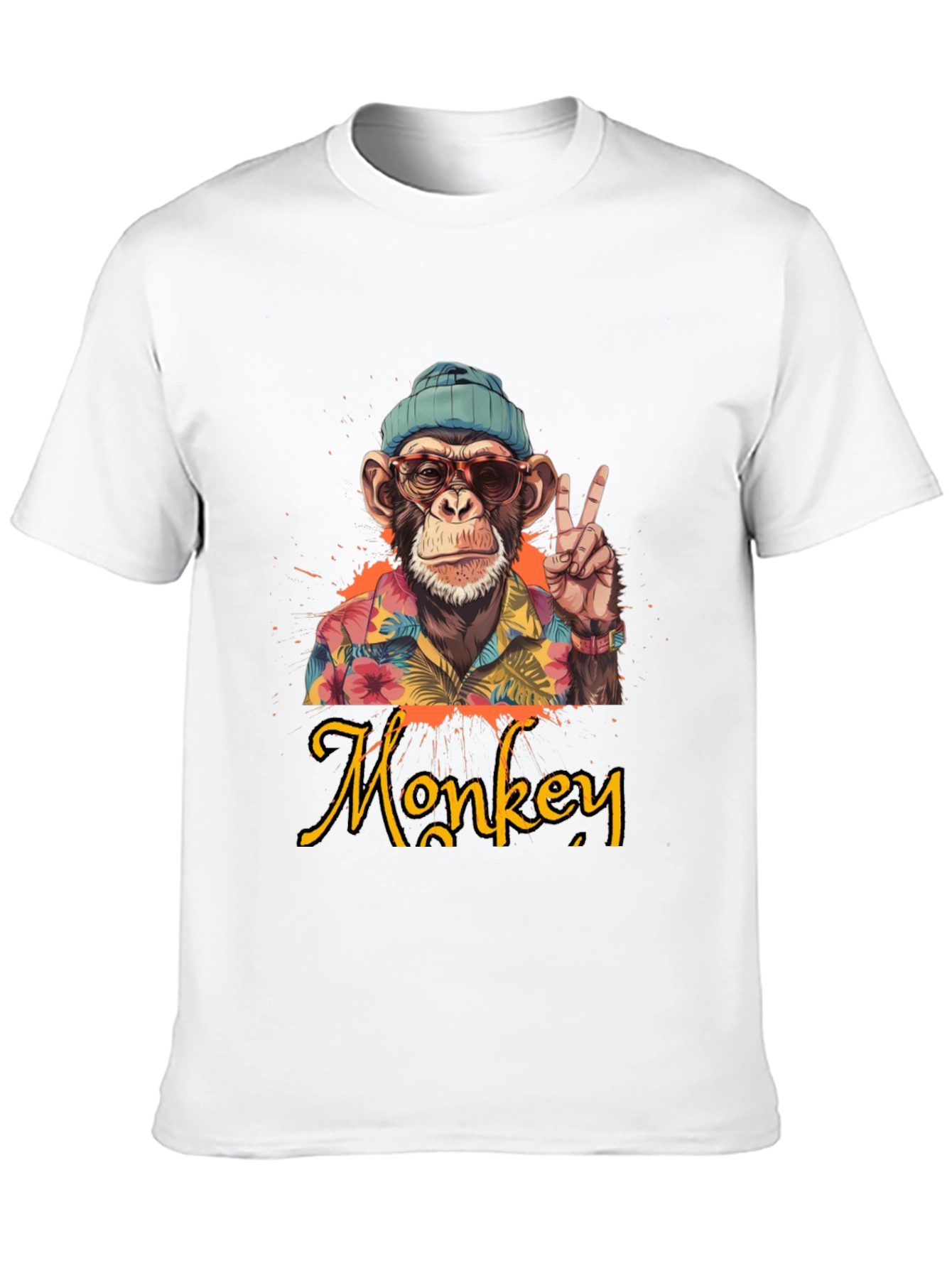 Cool Monkey Graphic T-Shirt - Casual Style