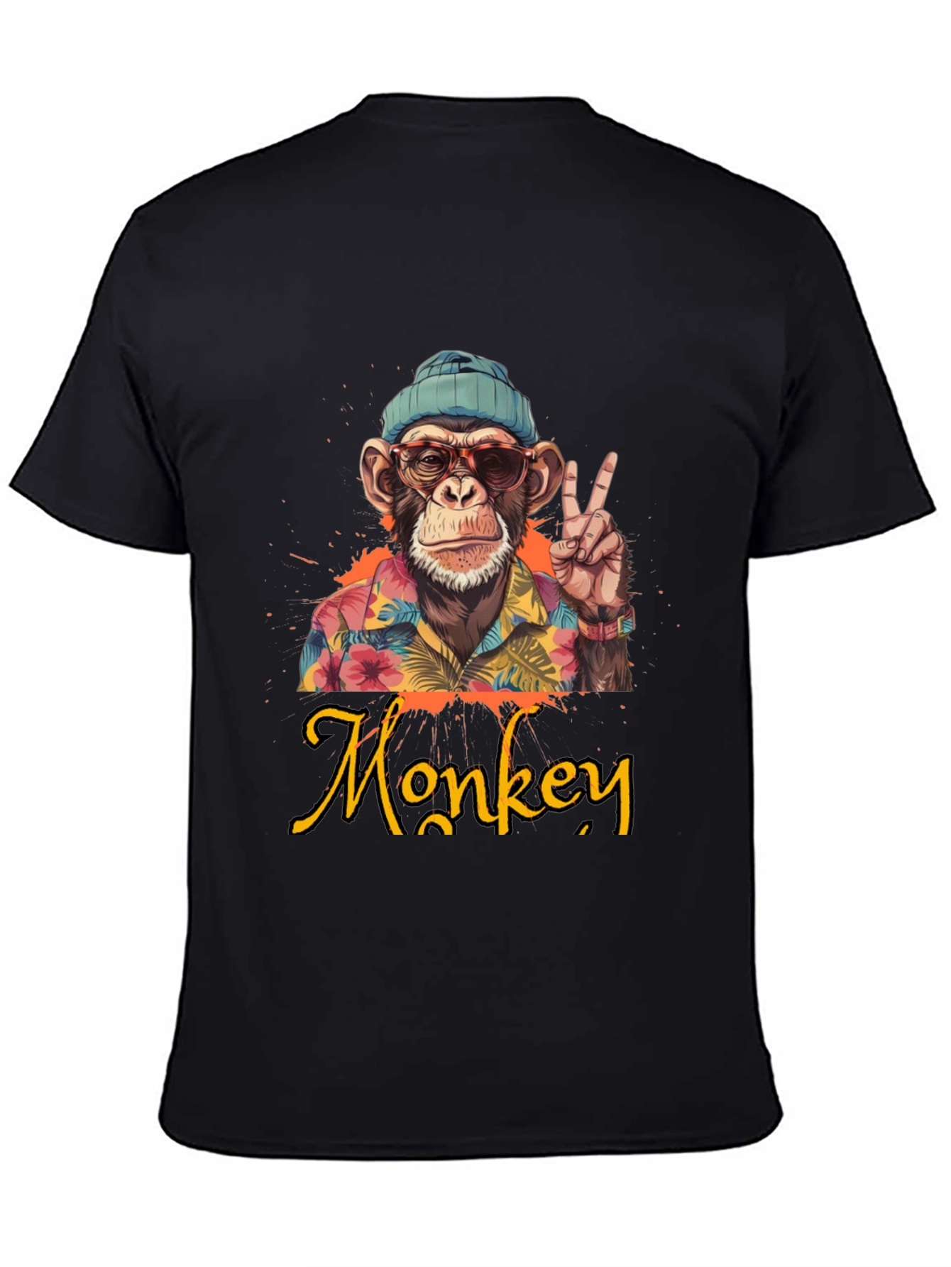Cool Monkey Graphic T-Shirt - Casual Style