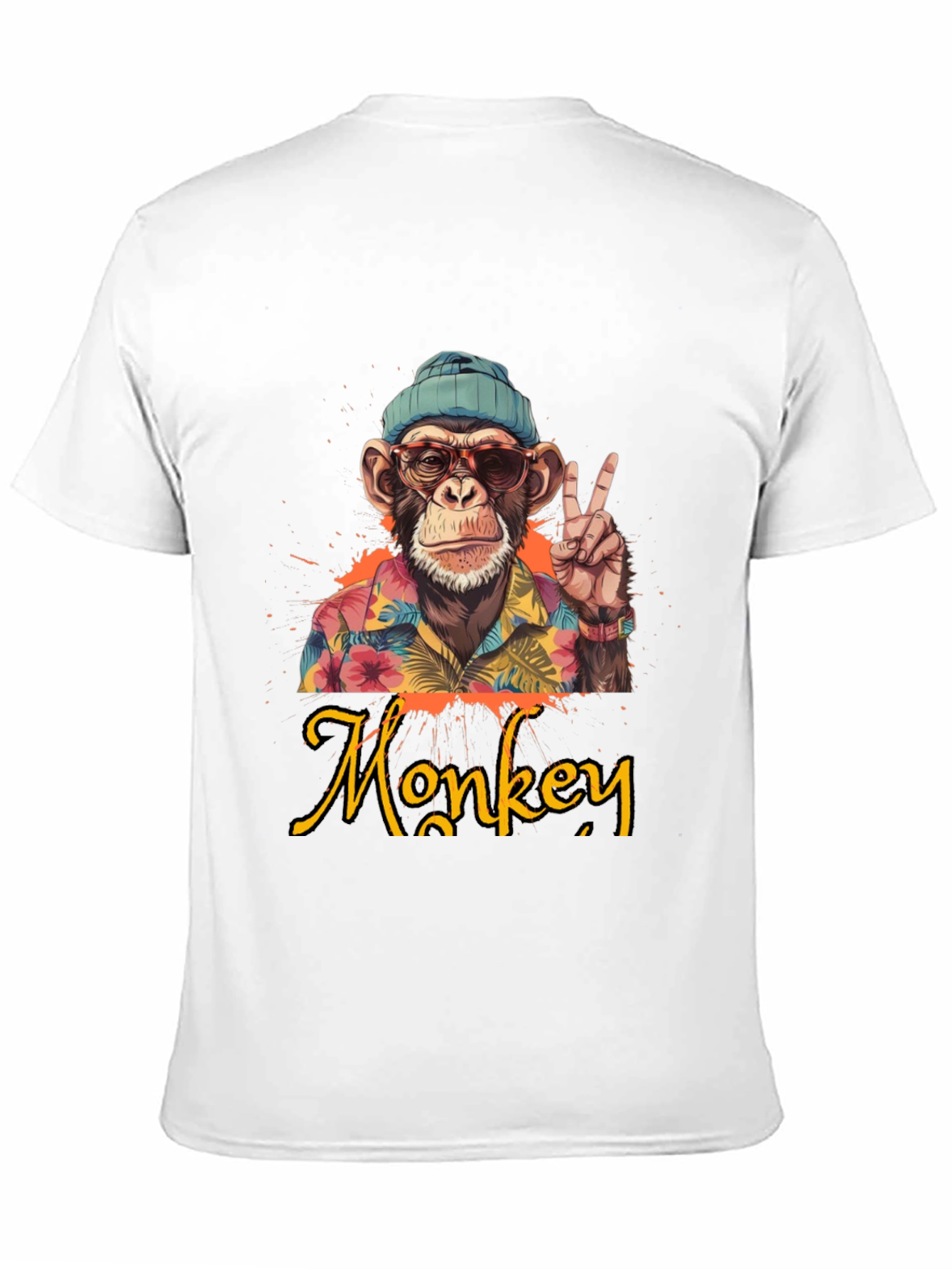 Cool Monkey Graphic T-Shirt - Casual Style