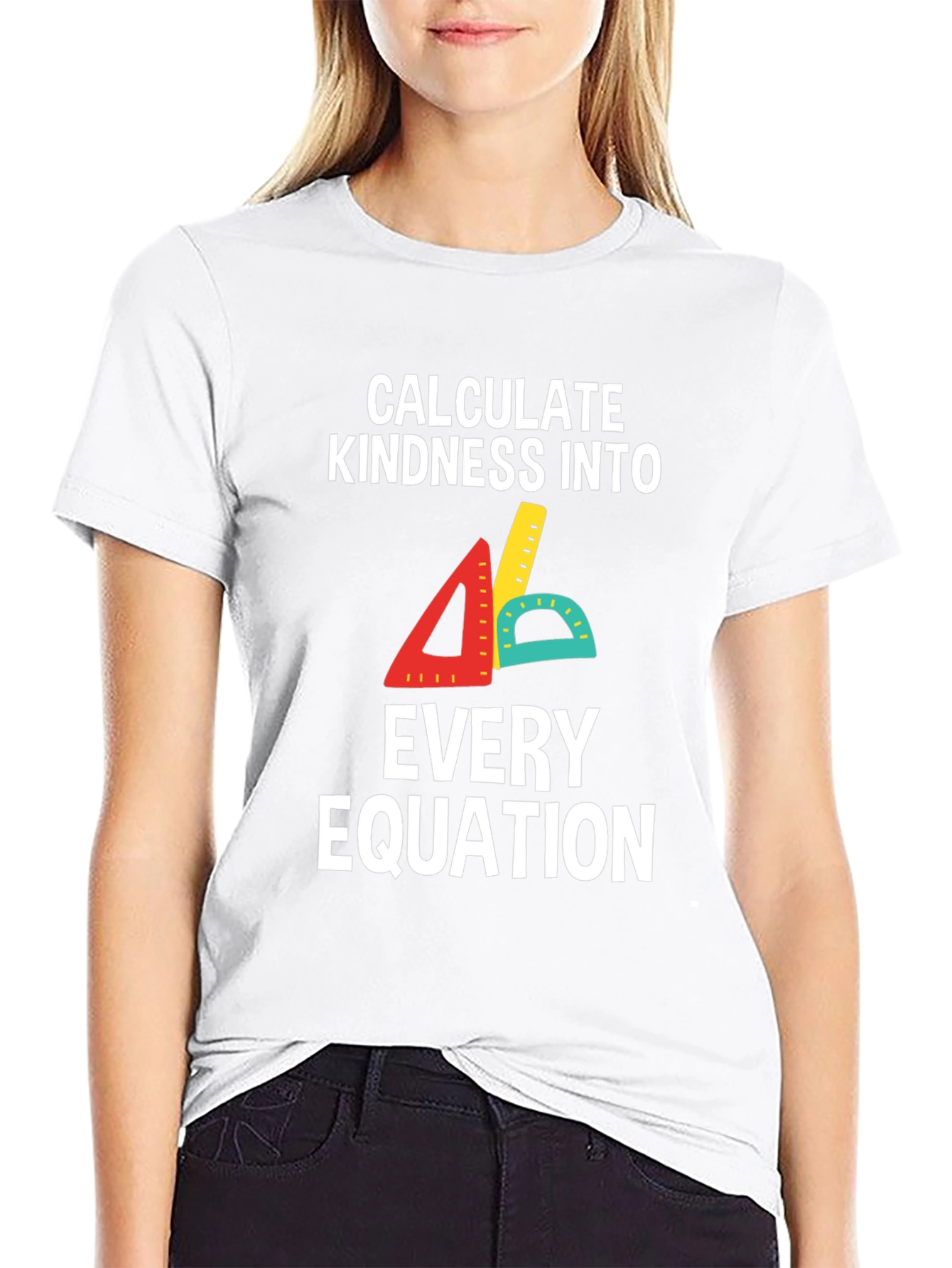 Kindness Equation T-Shirt - Calculate Kindness Tee