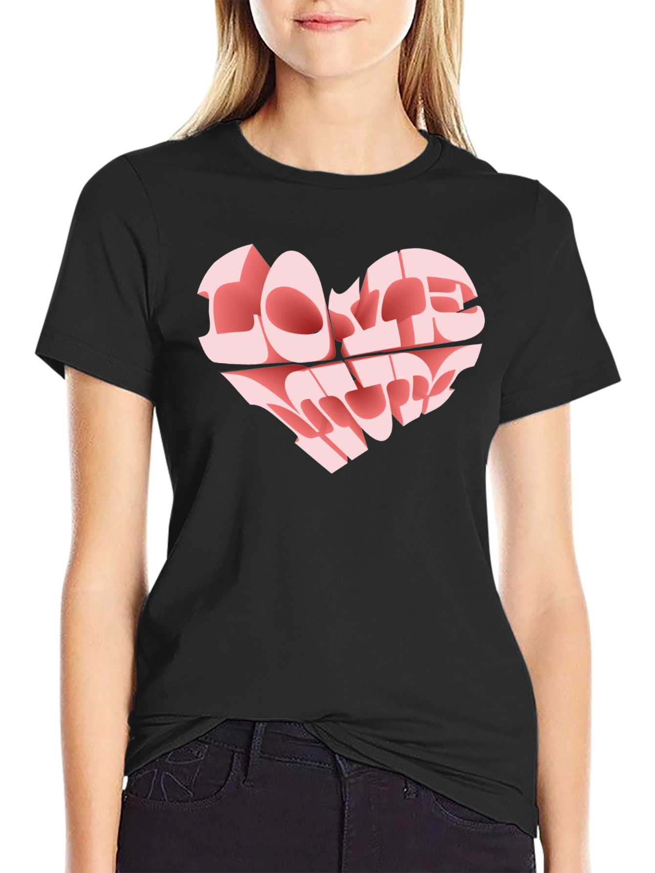 Love You Heart T-Shirt
