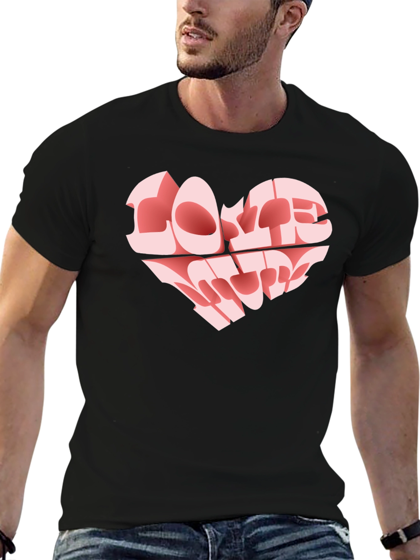 Love You Heart T-Shirt