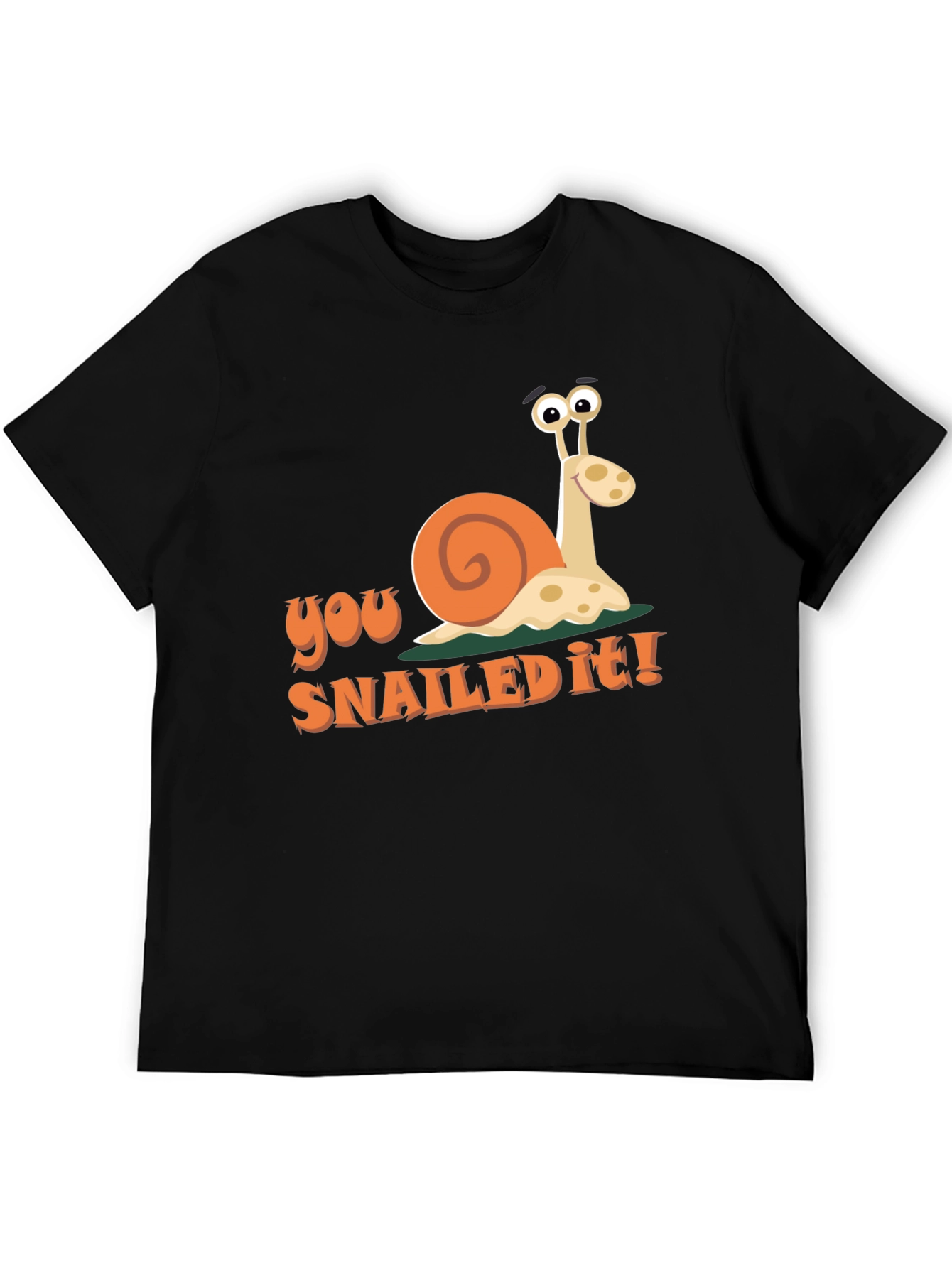 You Snailed It! Graphic T-Shirt - Funny Snail Tee