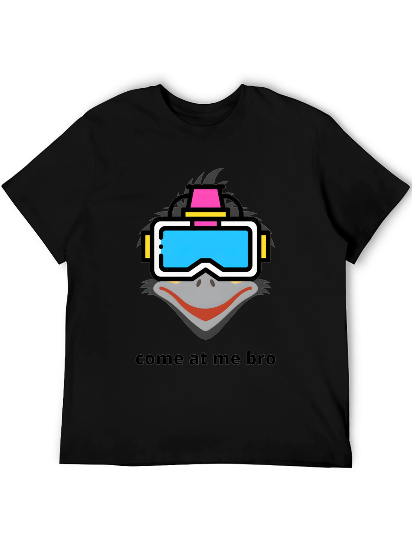 Emu VR Headset Graphic T-Shirt