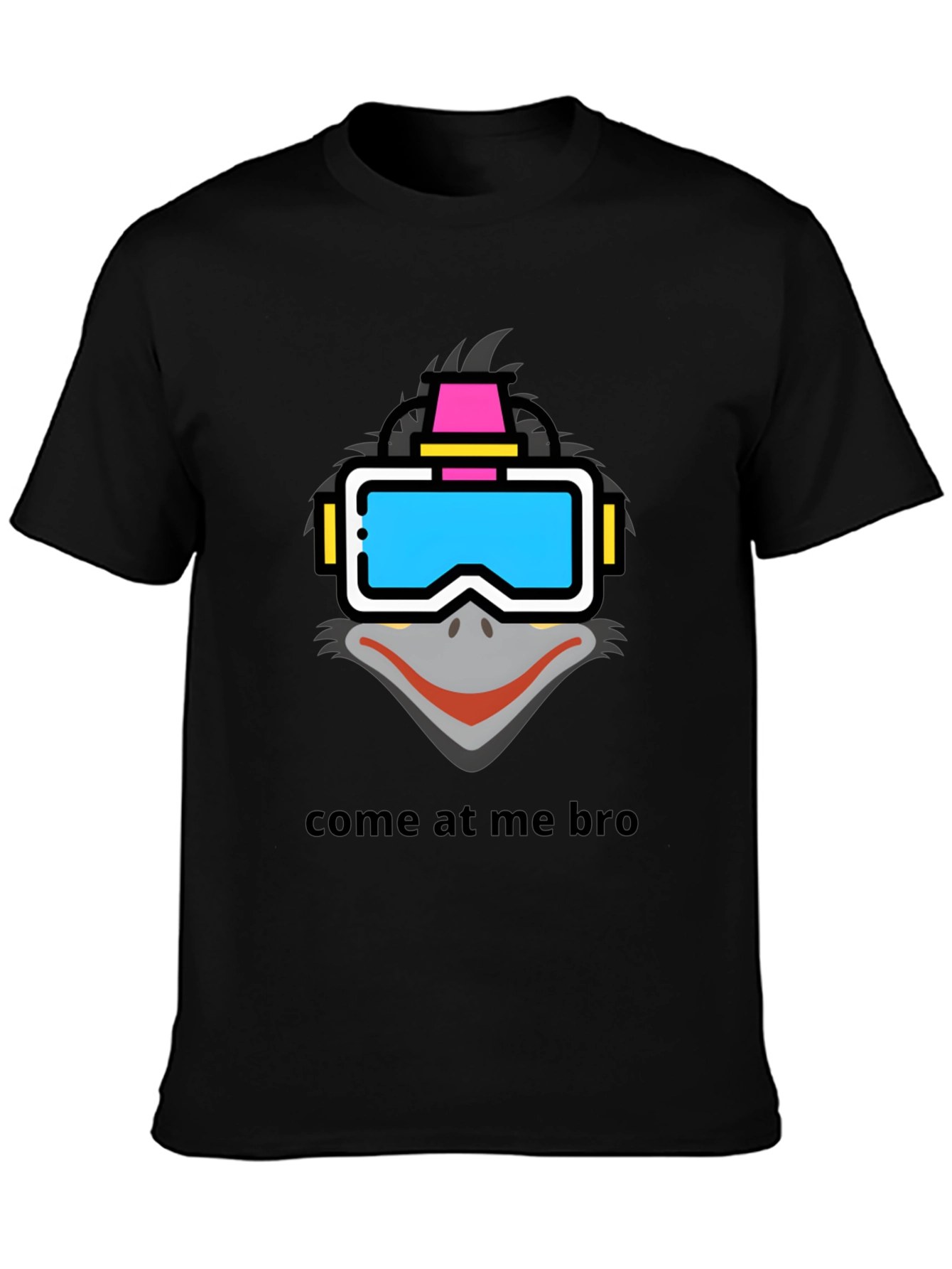 Emu VR Headset Graphic T-Shirt