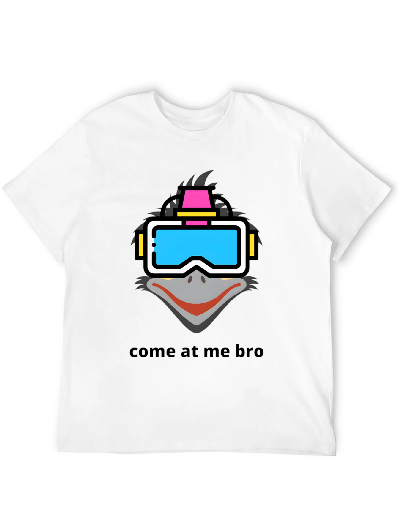 Emu VR Headset Graphic T-Shirt