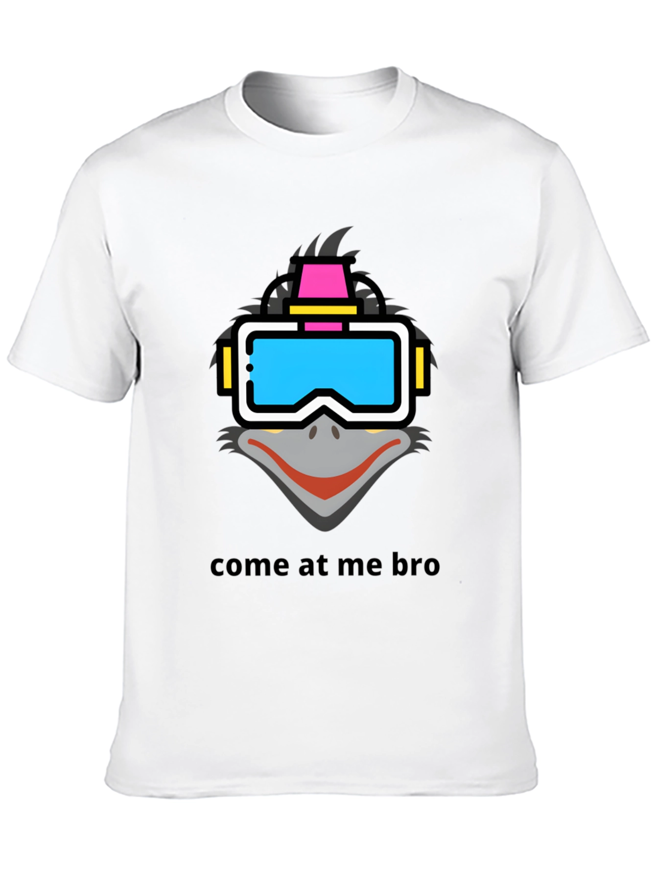 Emu VR Headset Graphic T-Shirt