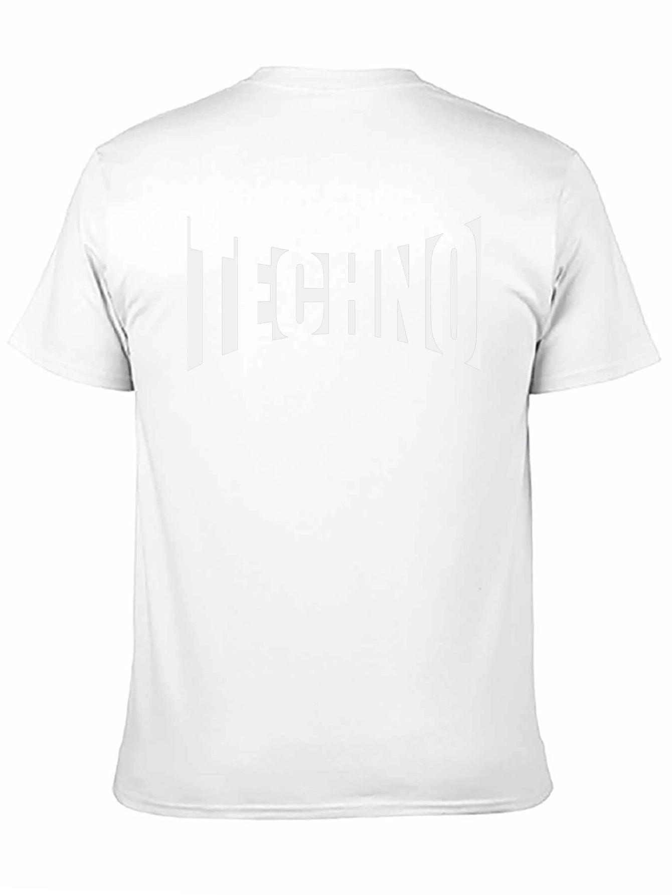 Techno Music Graphic T-Shirt - Black Cotton Tee
