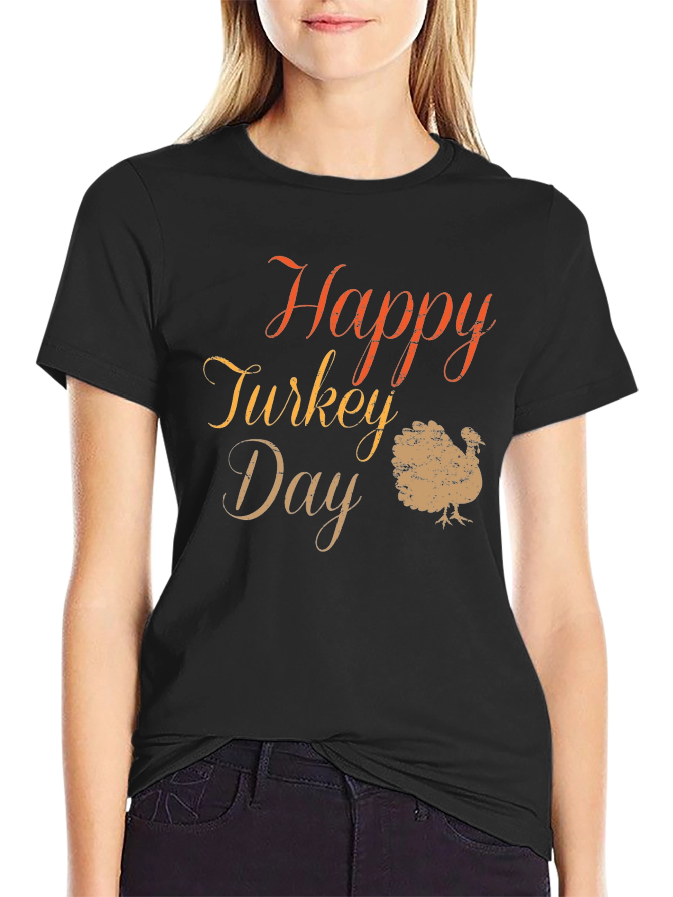 Happy Turkey Day Graphic Tee