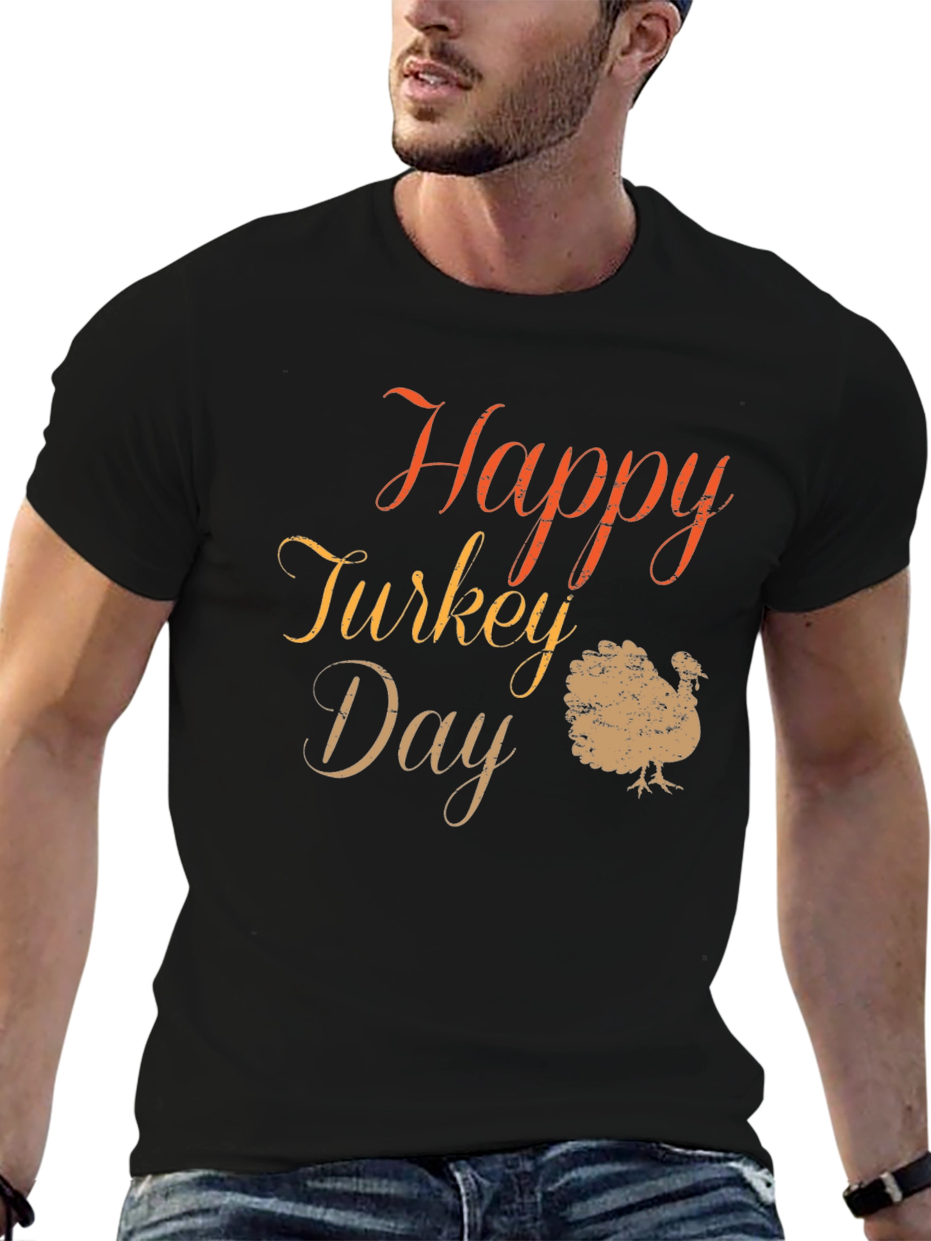 Happy Turkey Day Graphic Tee