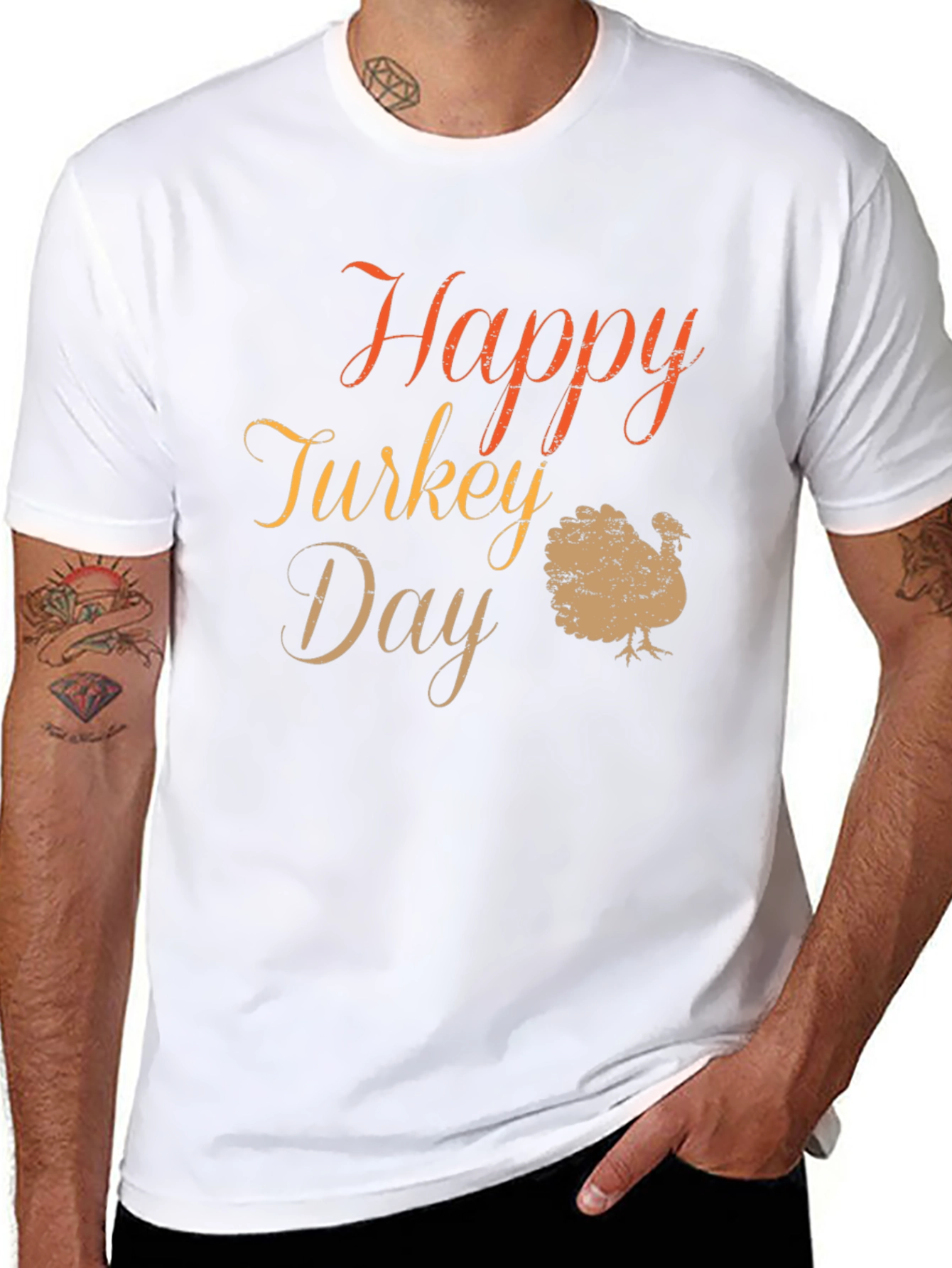 Happy Turkey Day Graphic Tee